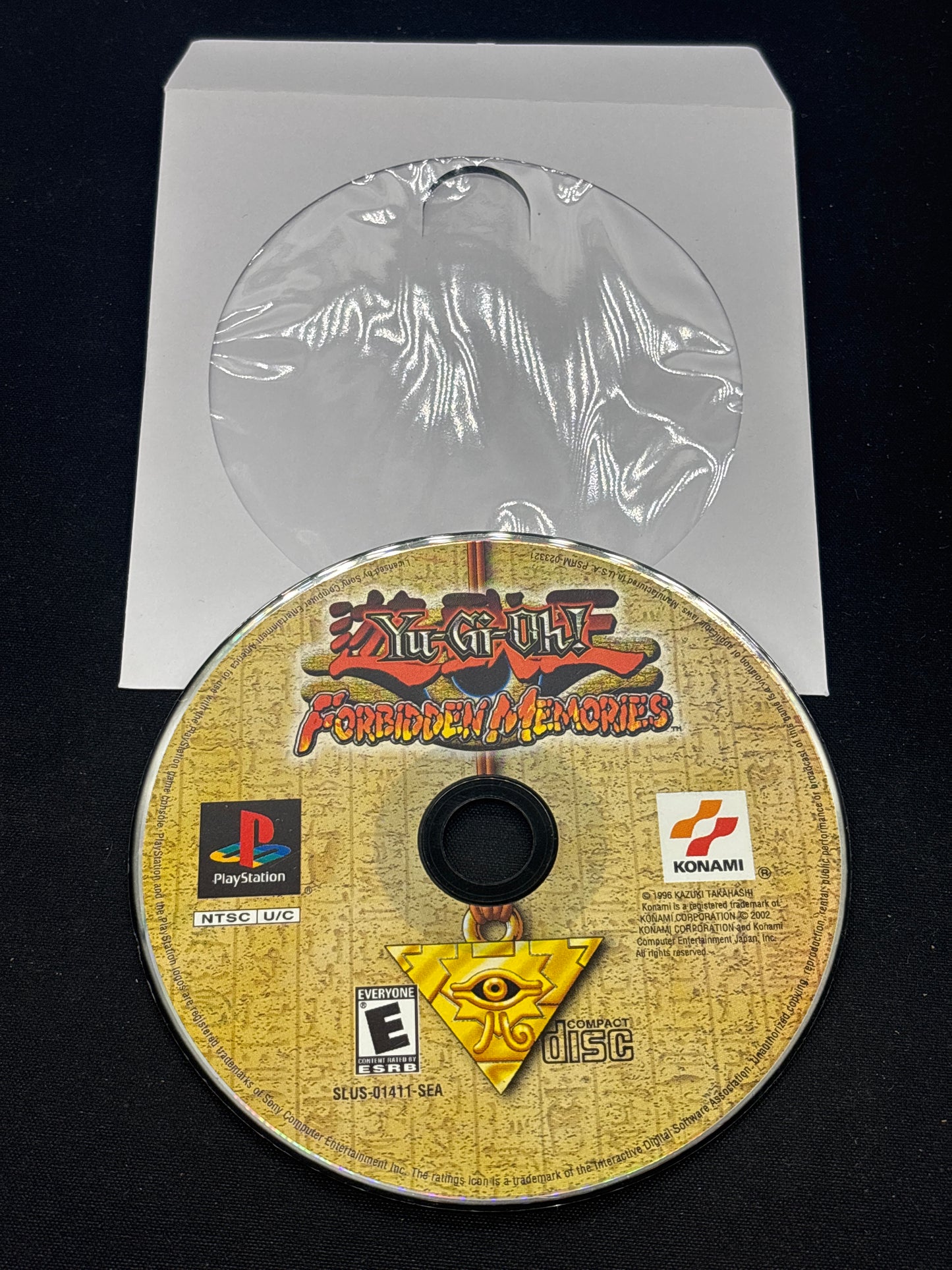 Auction Lot 168: PS1 Yu-Gi-Oh! Forbidden Memories Disc Only