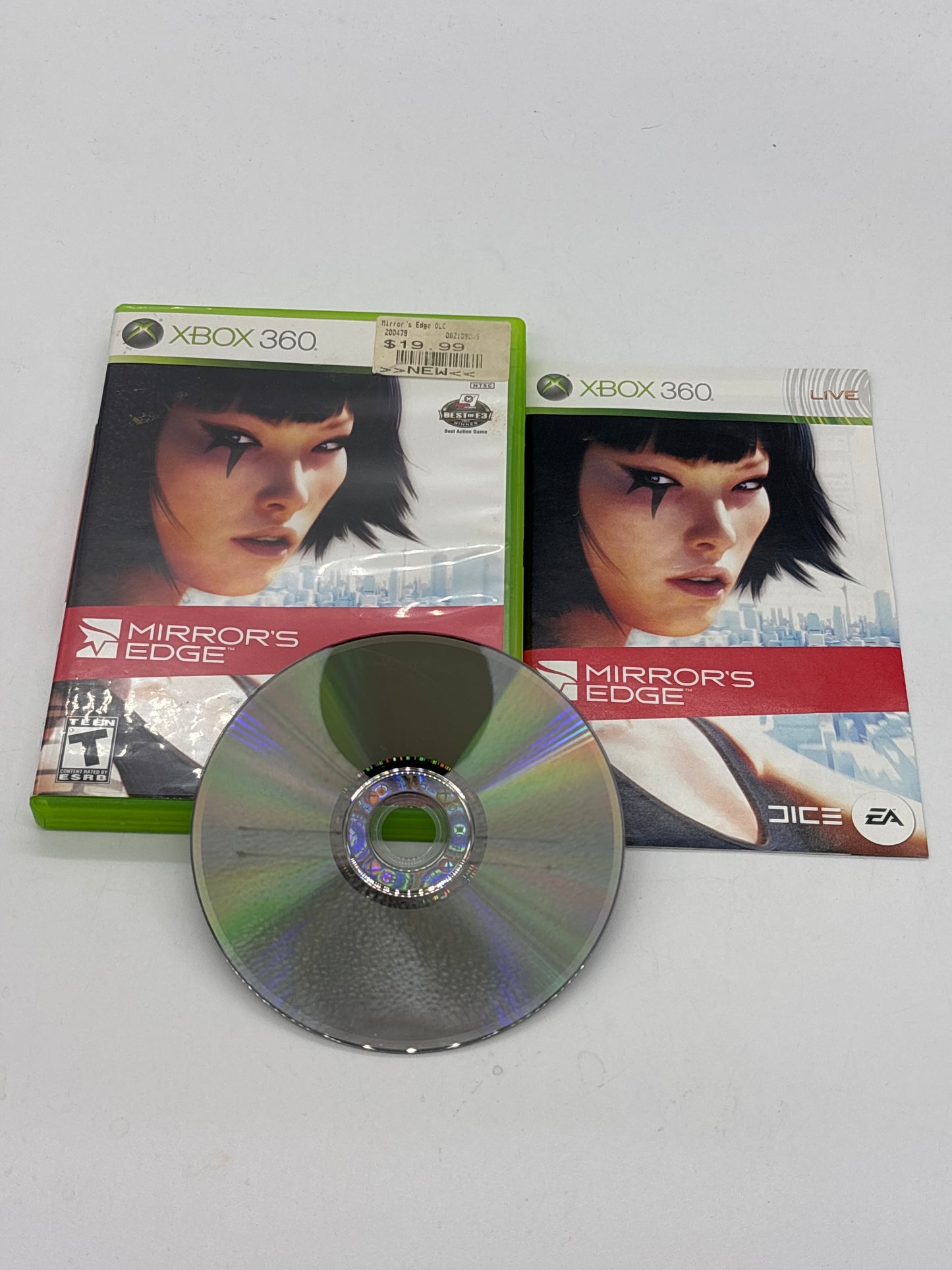 Auction Lot 127: Mirrors Edge Video Game XBOX 360 CIB