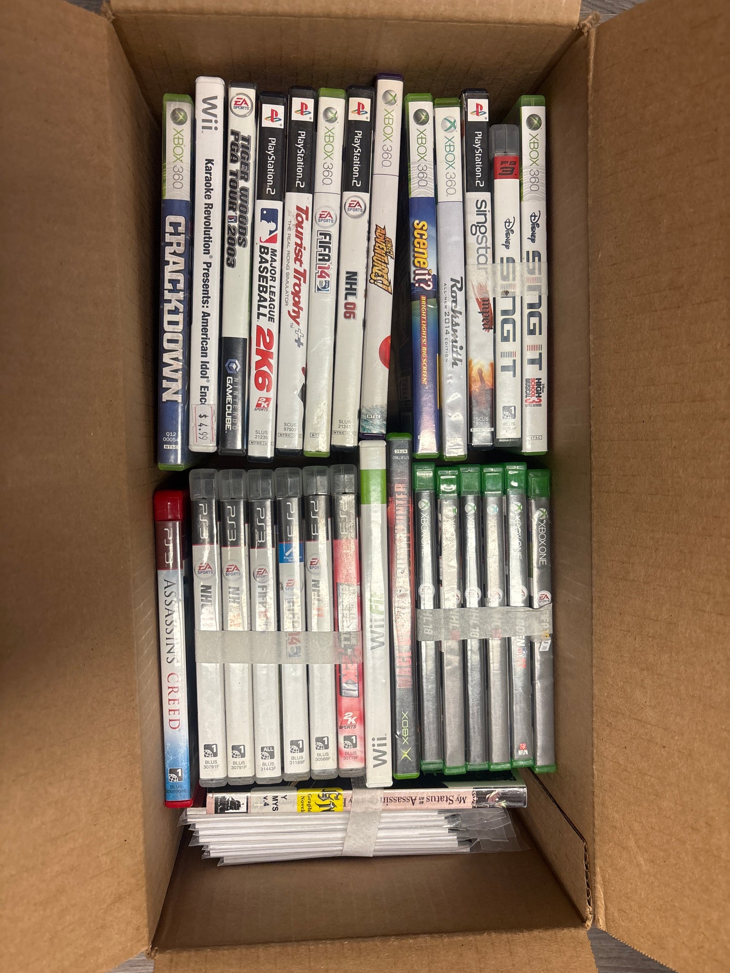 Auction Lot 131: Assorted Lot of Video Games Lot 1