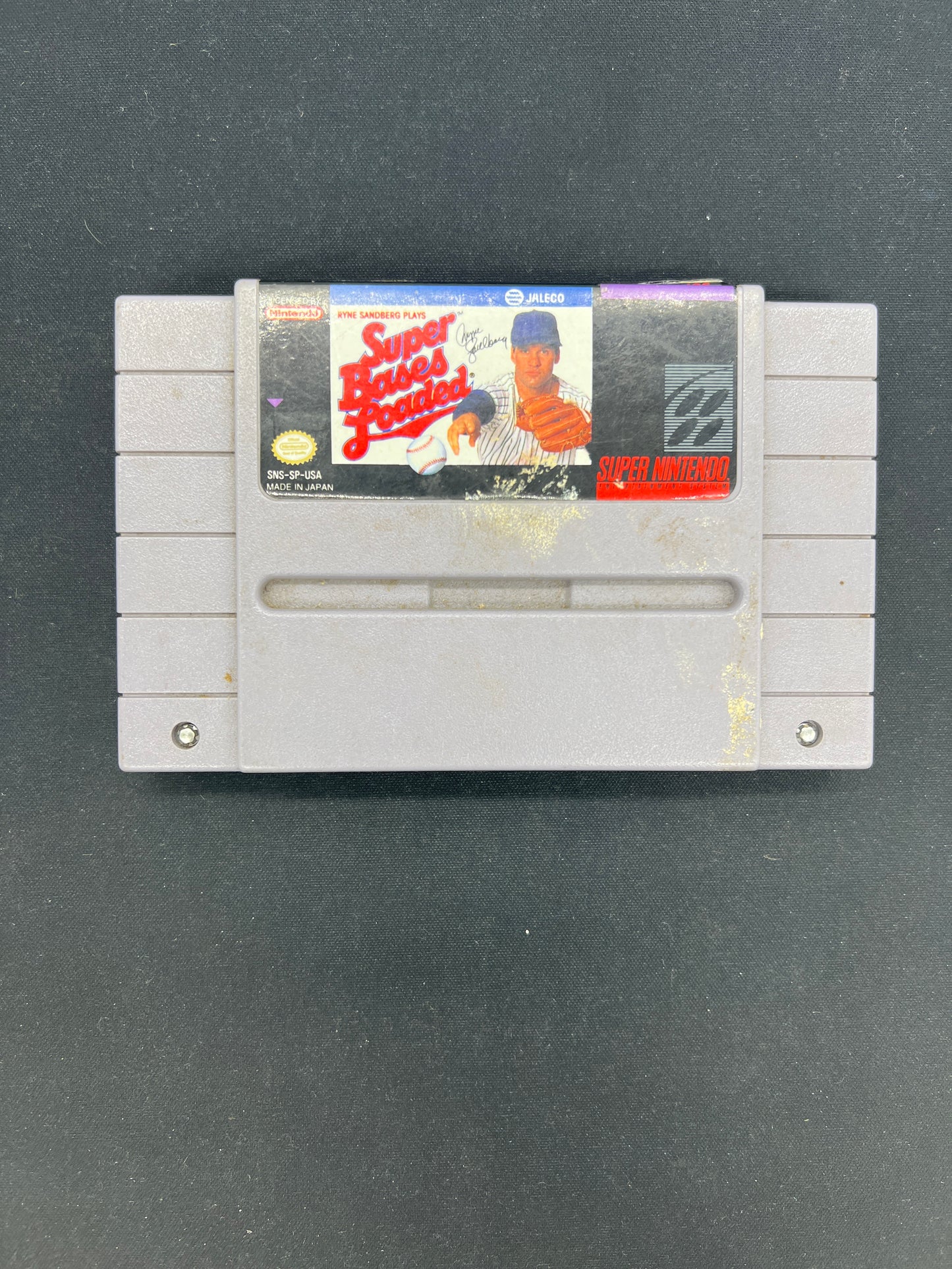 Auction Lot 220: SNES Video Game Super Bases Loaded Loose