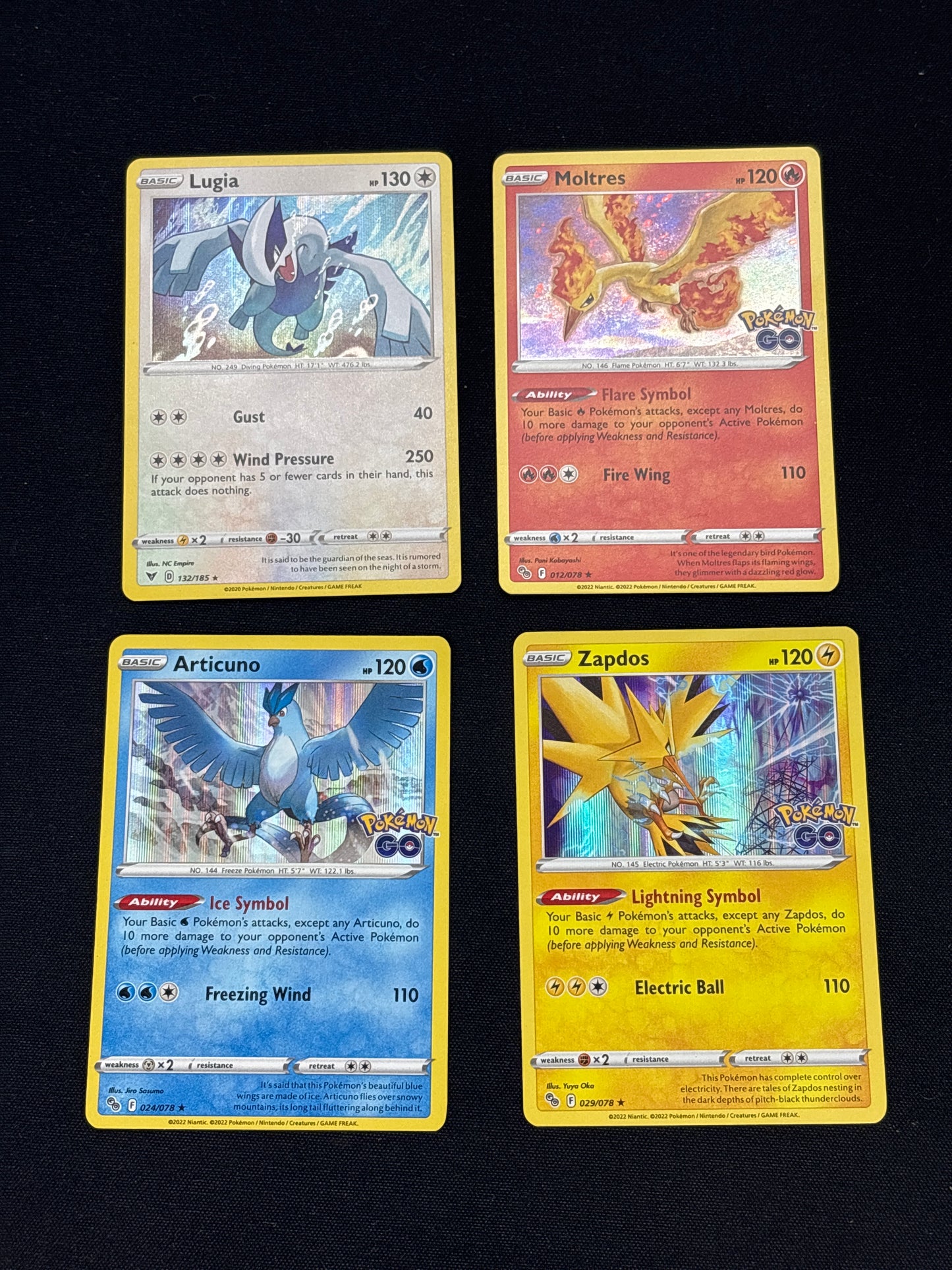 Auction Lot 69: Pokemon Holo Rare Card Lot 2 Conditions Vary