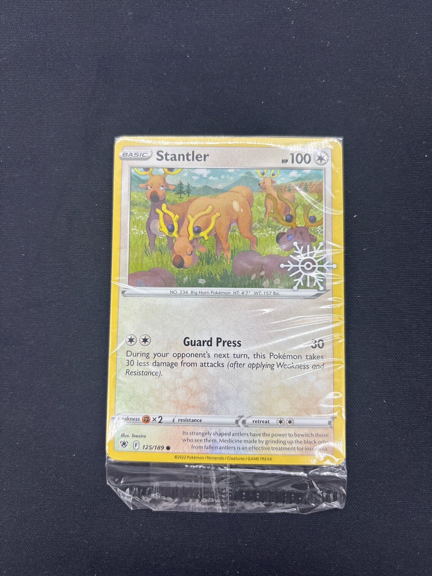 Auction Lot 346: Pokemon Card Stantler Advent Calendar Promo Condition Vary