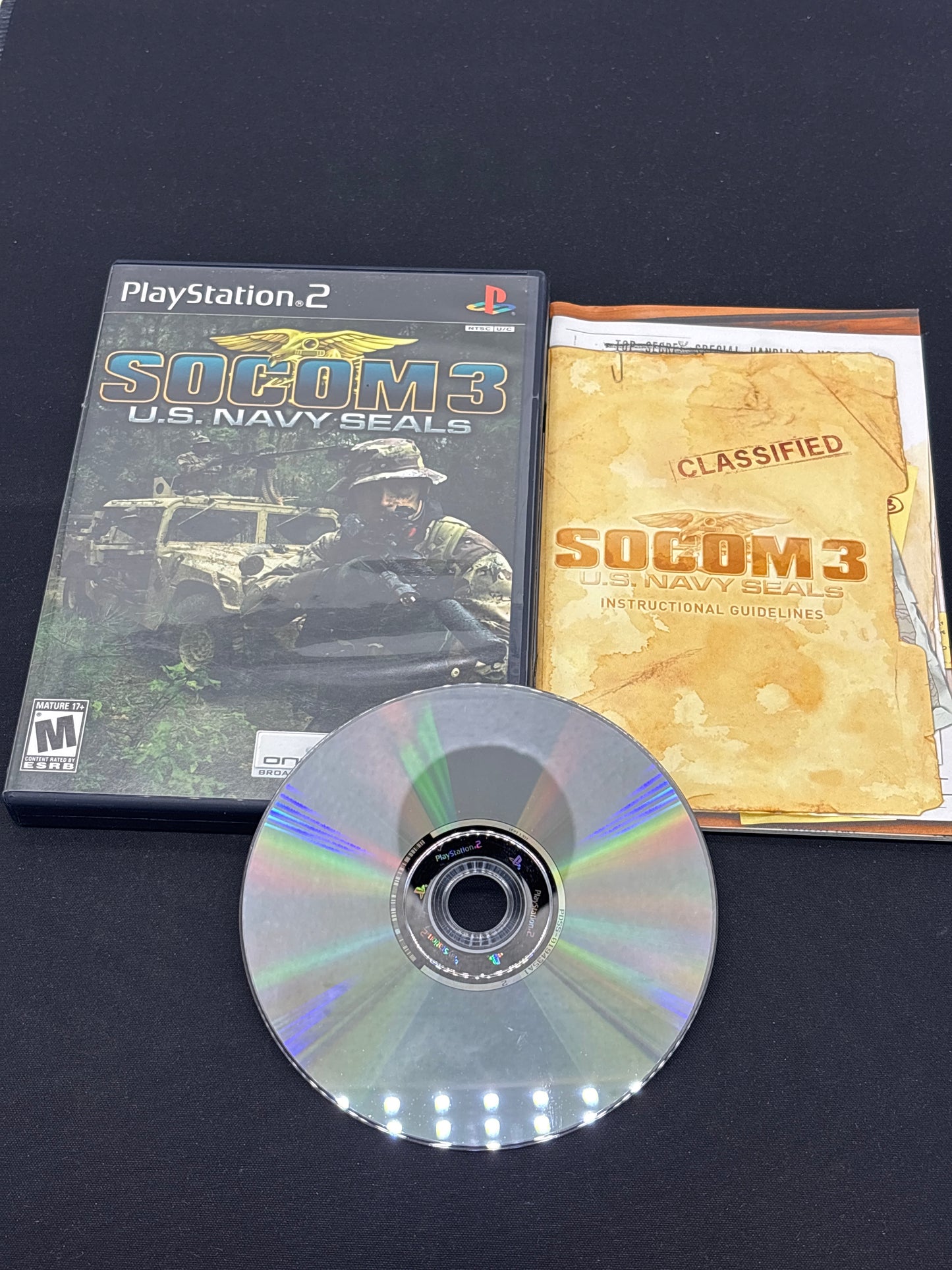Auction Lot 33: PlayStation 2 Video Game SOCOM 3 CIB