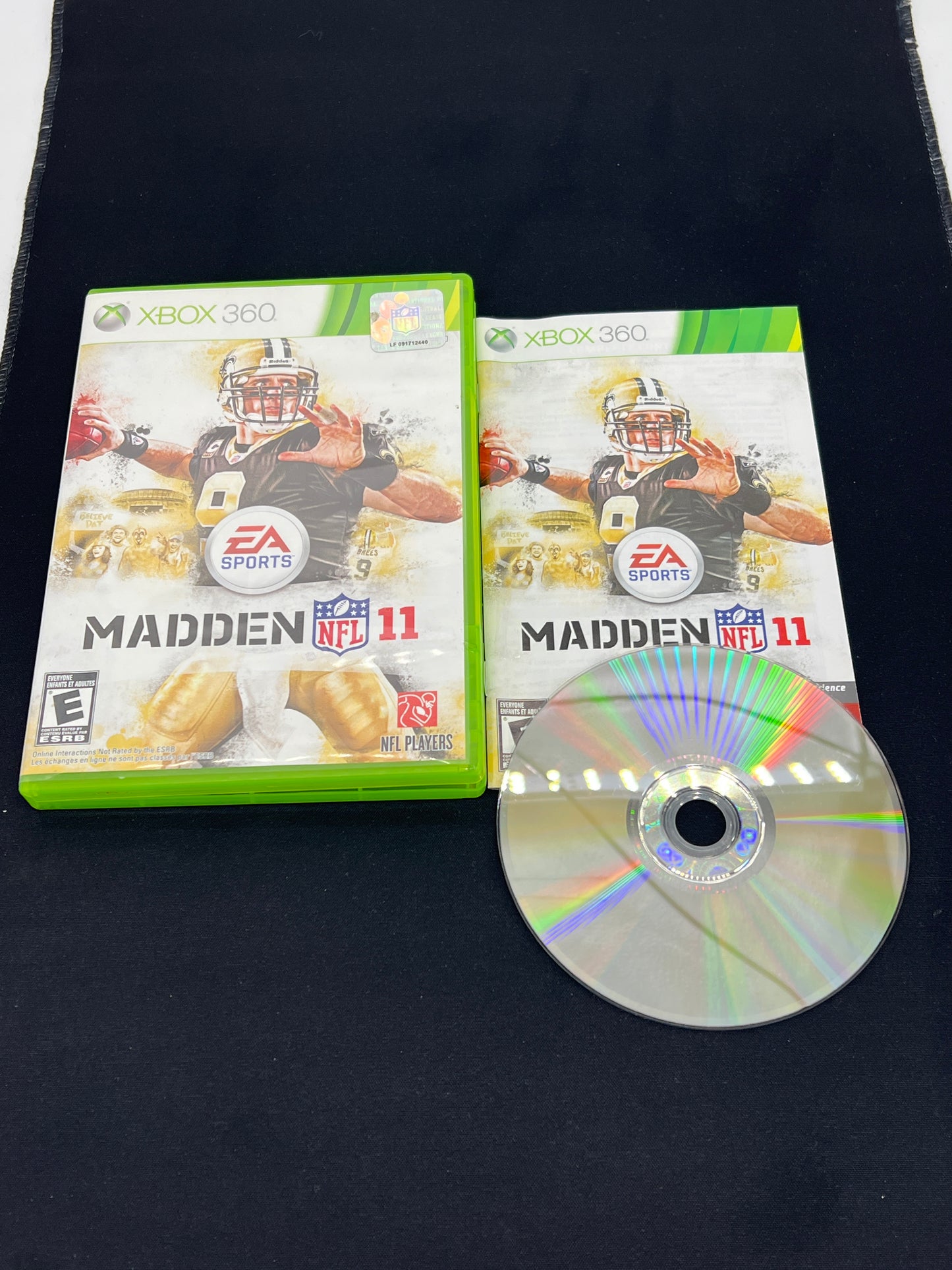 Auction Lot 94: XBOX 360 Video Game Madden 11 CIB