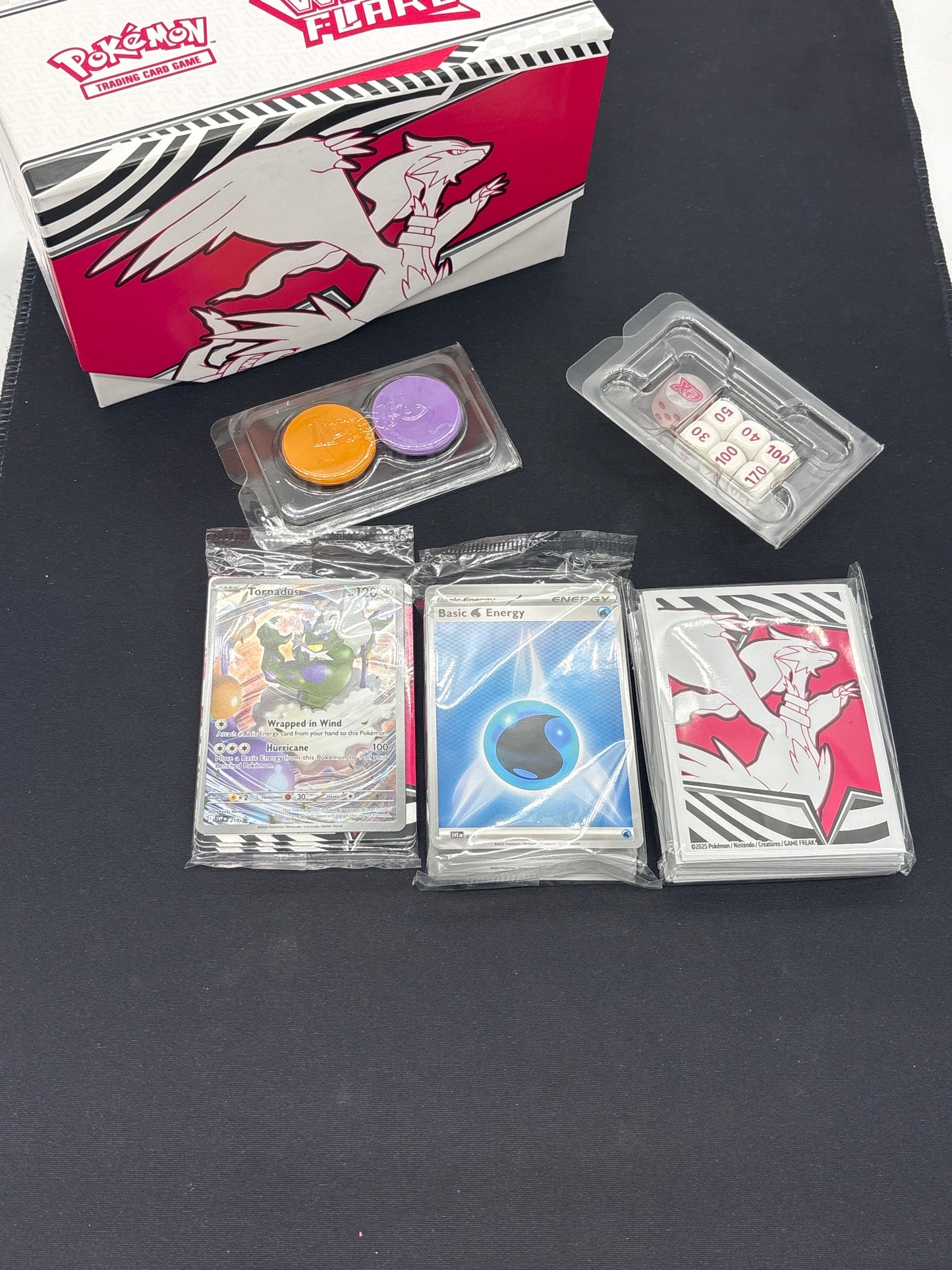 Auction Lot 94: Pokemon White Flare ETB Content With Promo Card Sealed