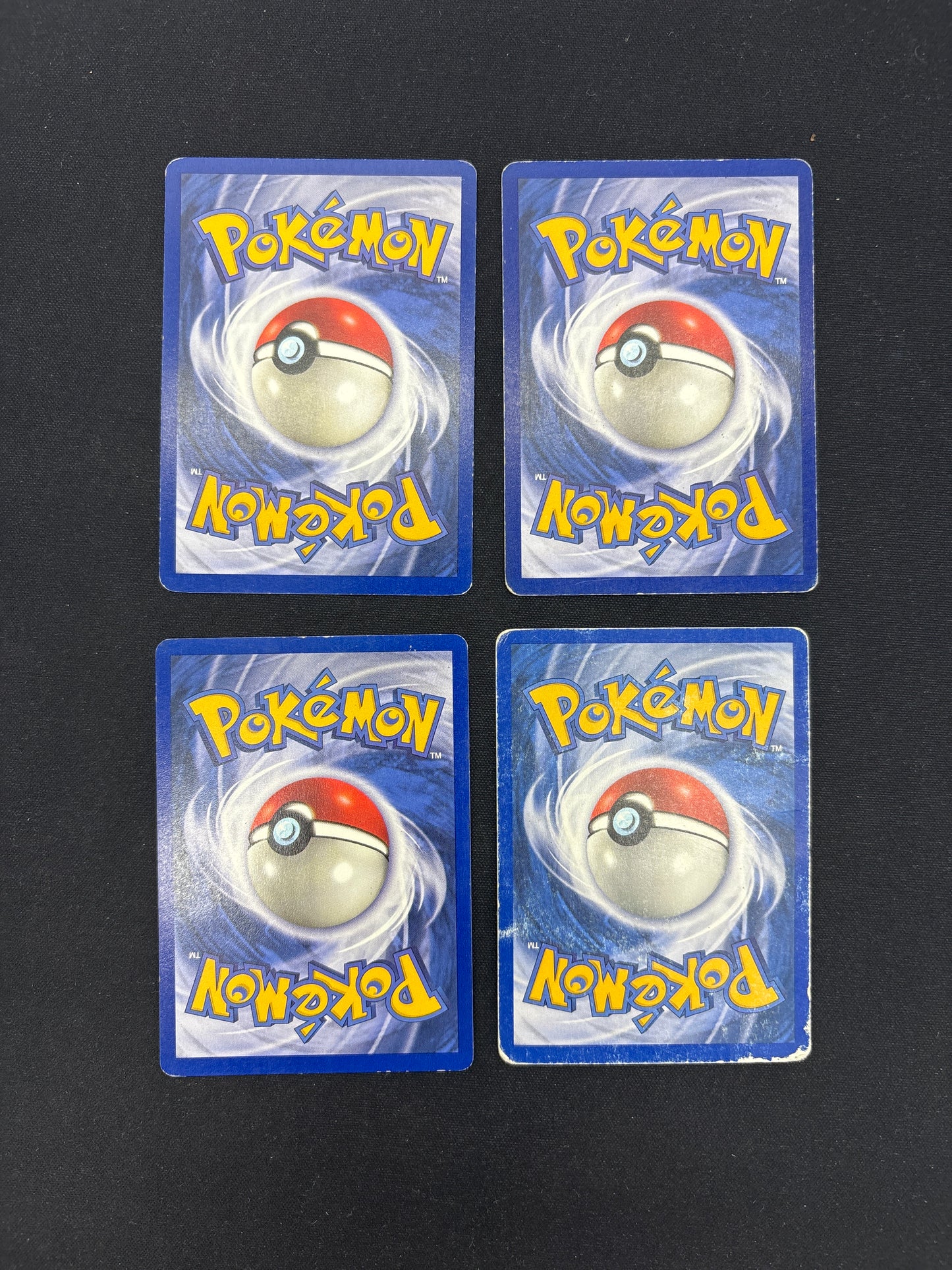 Auction Lot 372: Pokemon Cards Assorted Lot of 4 WOTC Era Normal Type Common Uncommons Conditions Vary