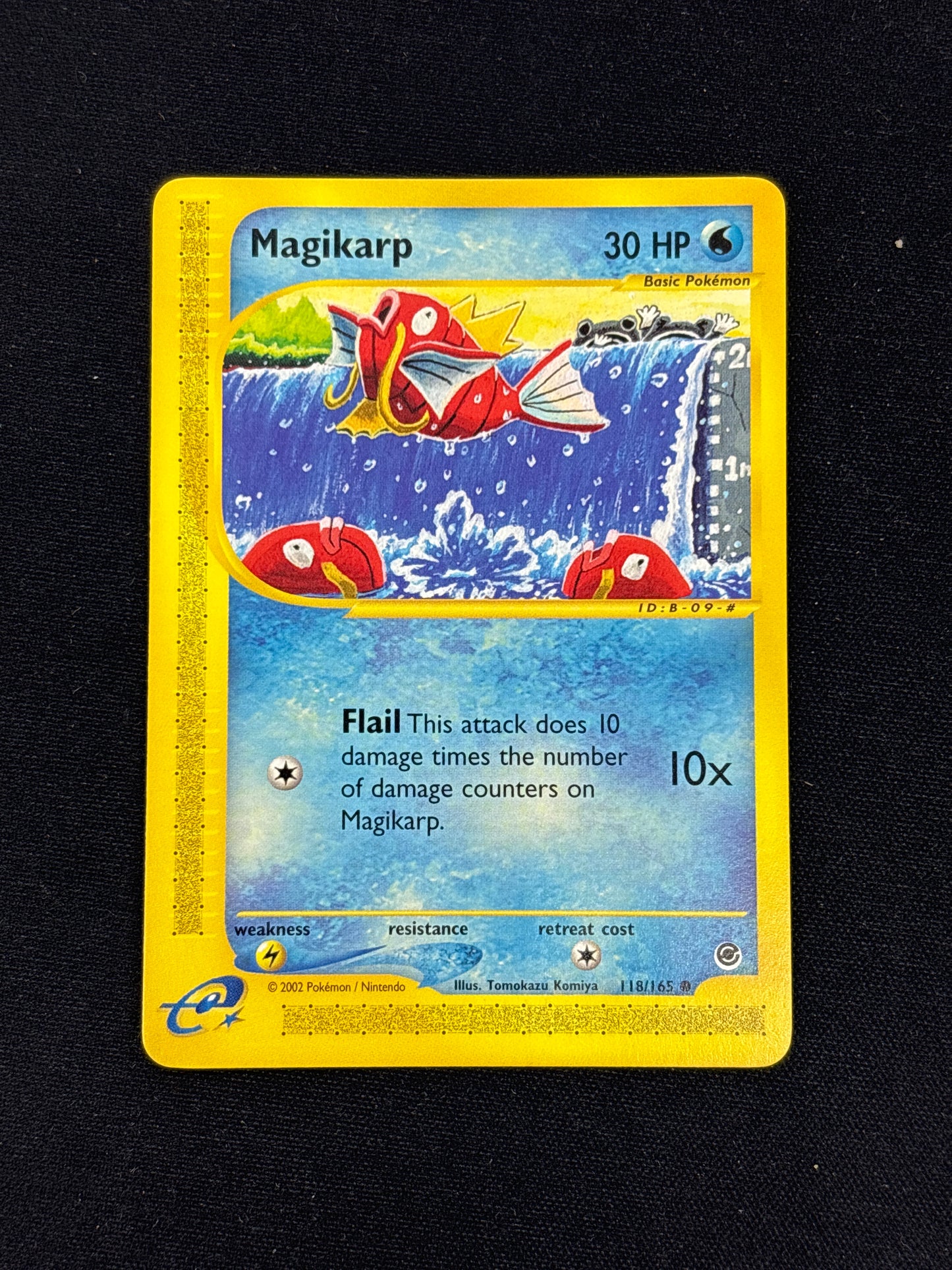 Auction Lot 7: Pokemon Card Magikarp Skyridge E-Reader Conditions Vary