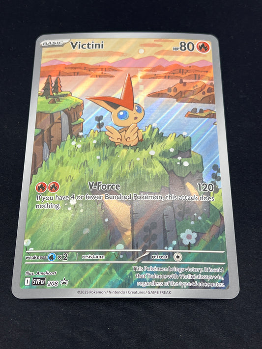 Auction Lot 18: Pokemon Cards JUMBO Victini Promo Condition Vary