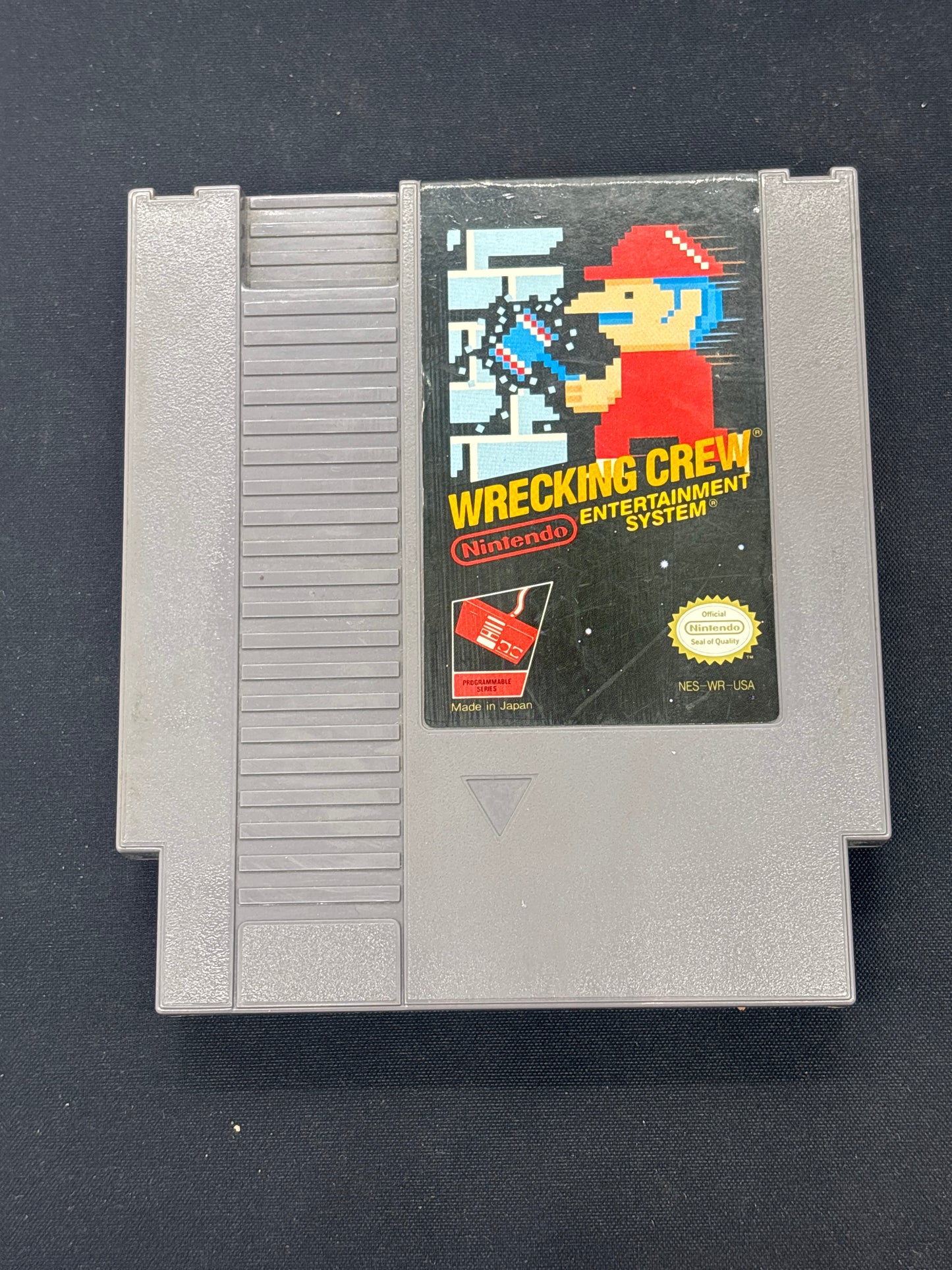 Auction Lot 387: Nintendo NES Wrecking Crew Cartridge Only