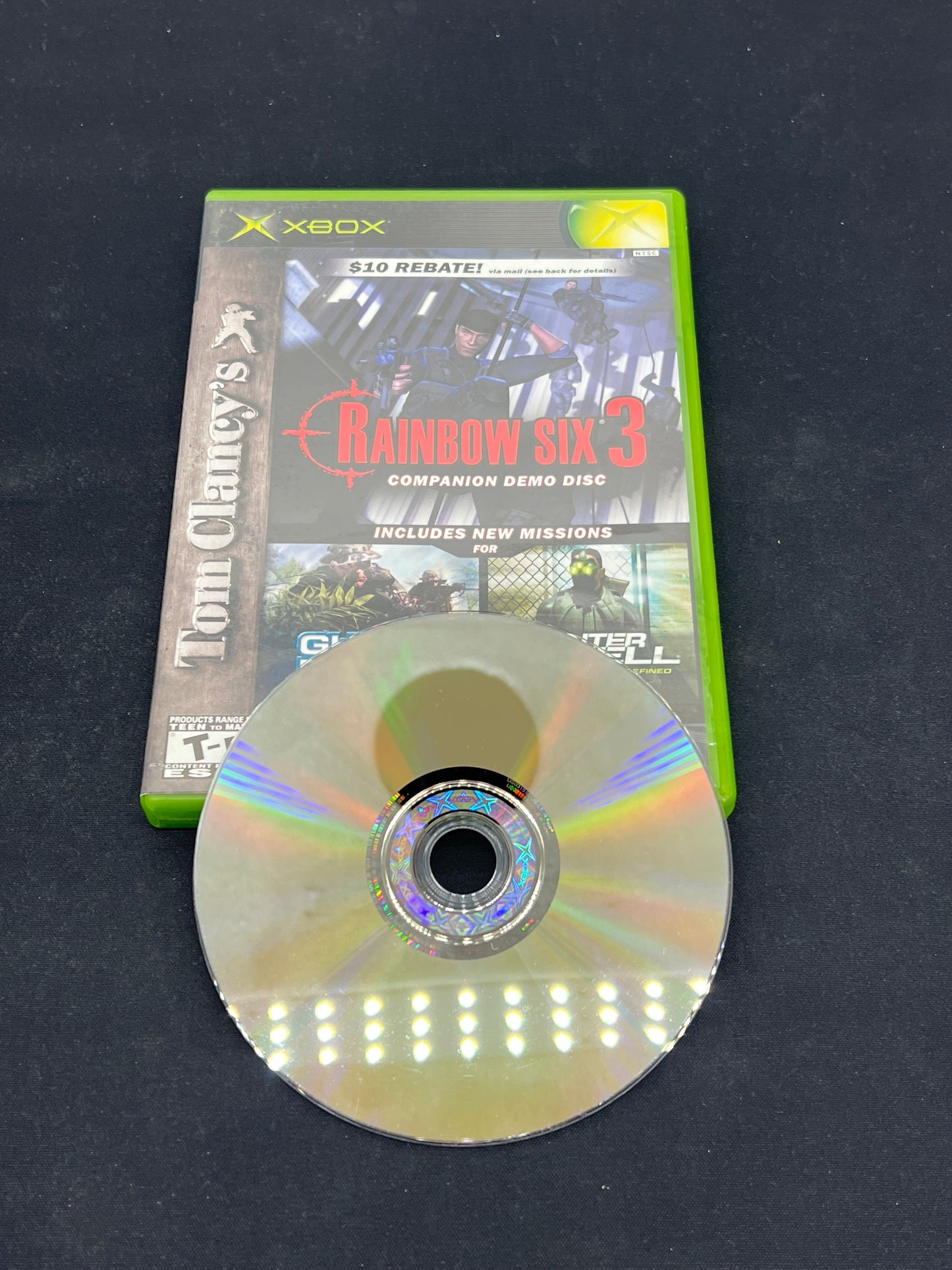 Auction Lot 126: XBOX Video Game Demo Tom Clancy Rainbow Six 3 Companion