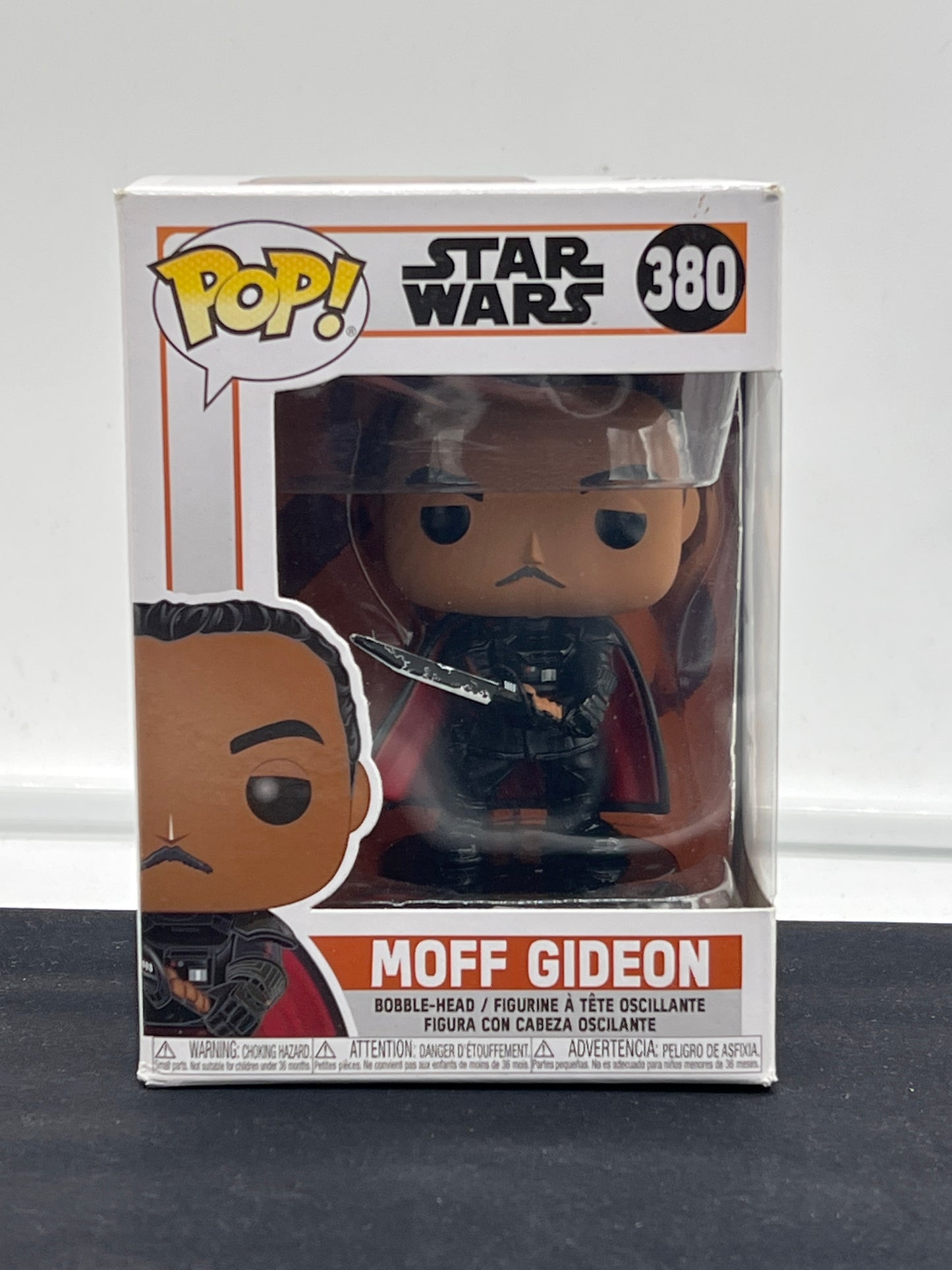 Auction Lot 83: Pop Funko Vinyl Figure Star Wars 380 Moff Gideon