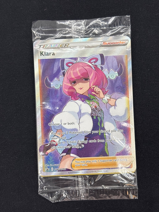 Auction Lot 37: Pokemon Card Klara Sealed Promo Conditions Vary
