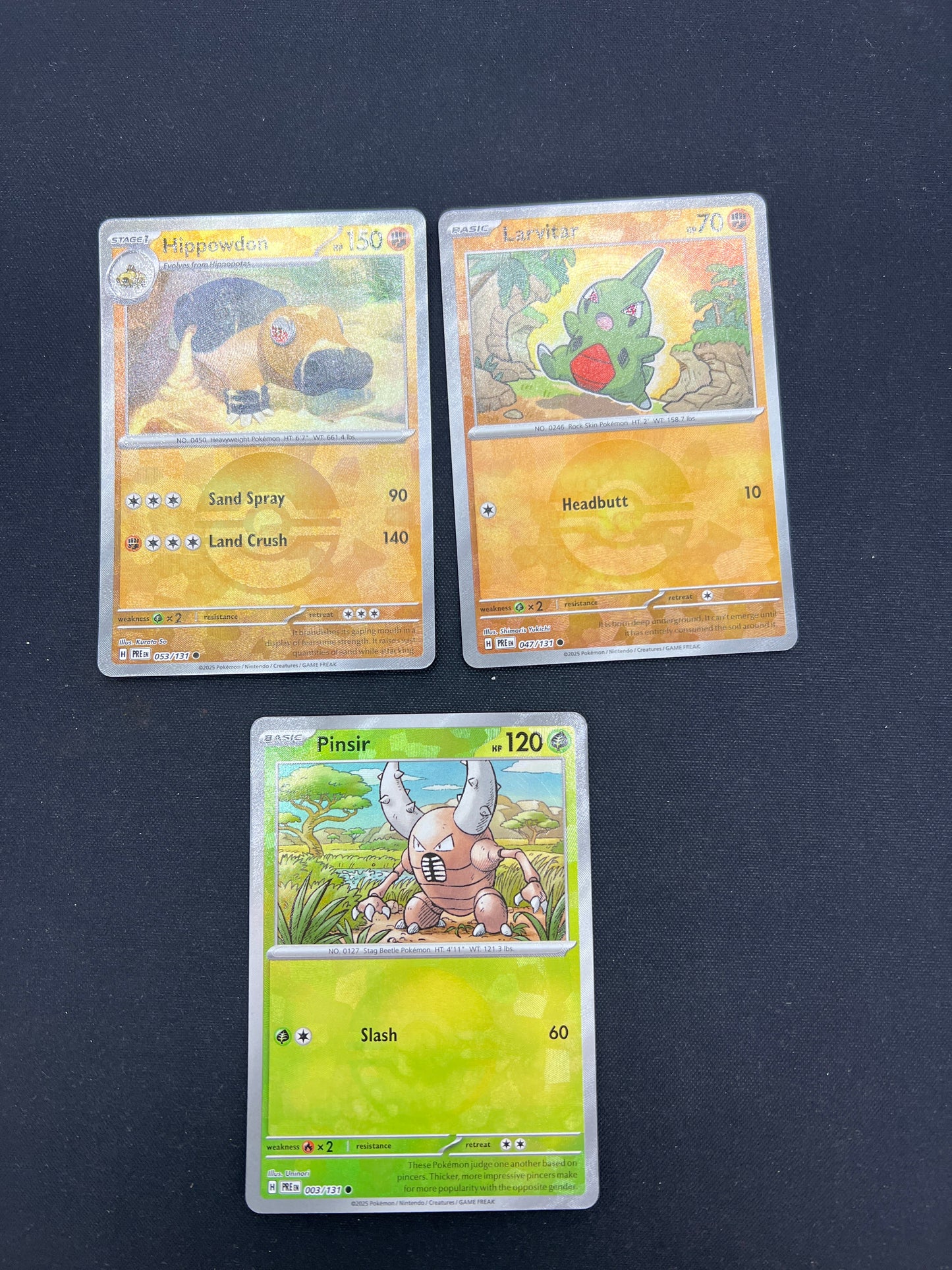 Auction Lot 320: Pokemon Cards Lot of 3 Pokeball Holos Conditions Vary