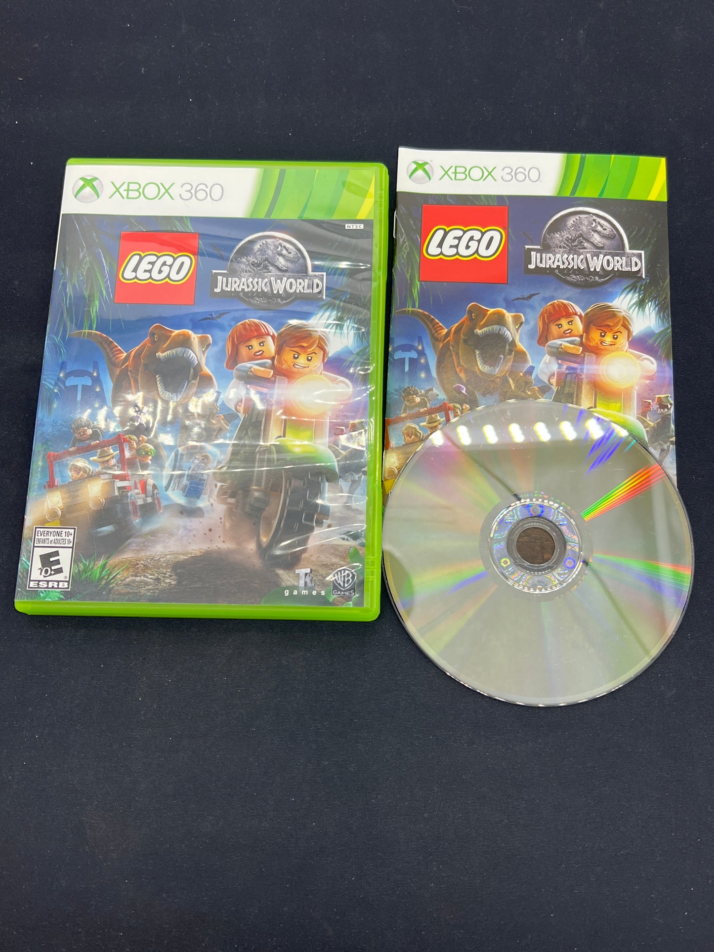 Auction Lot 187: XBOX 360 Video Game Lego Jurassic World CIB