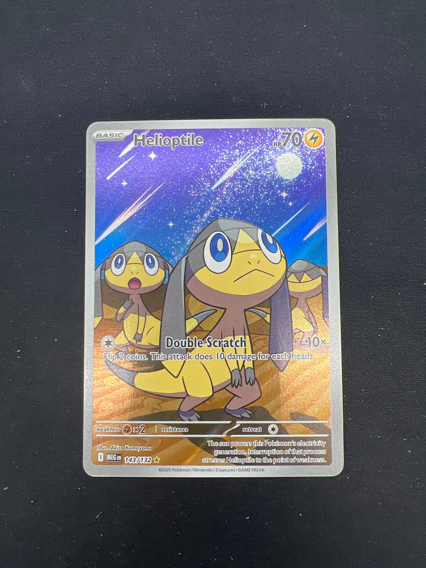 Auction Lot 120: Pokemon Cards Helioptile Illustration Rare Condition Vary