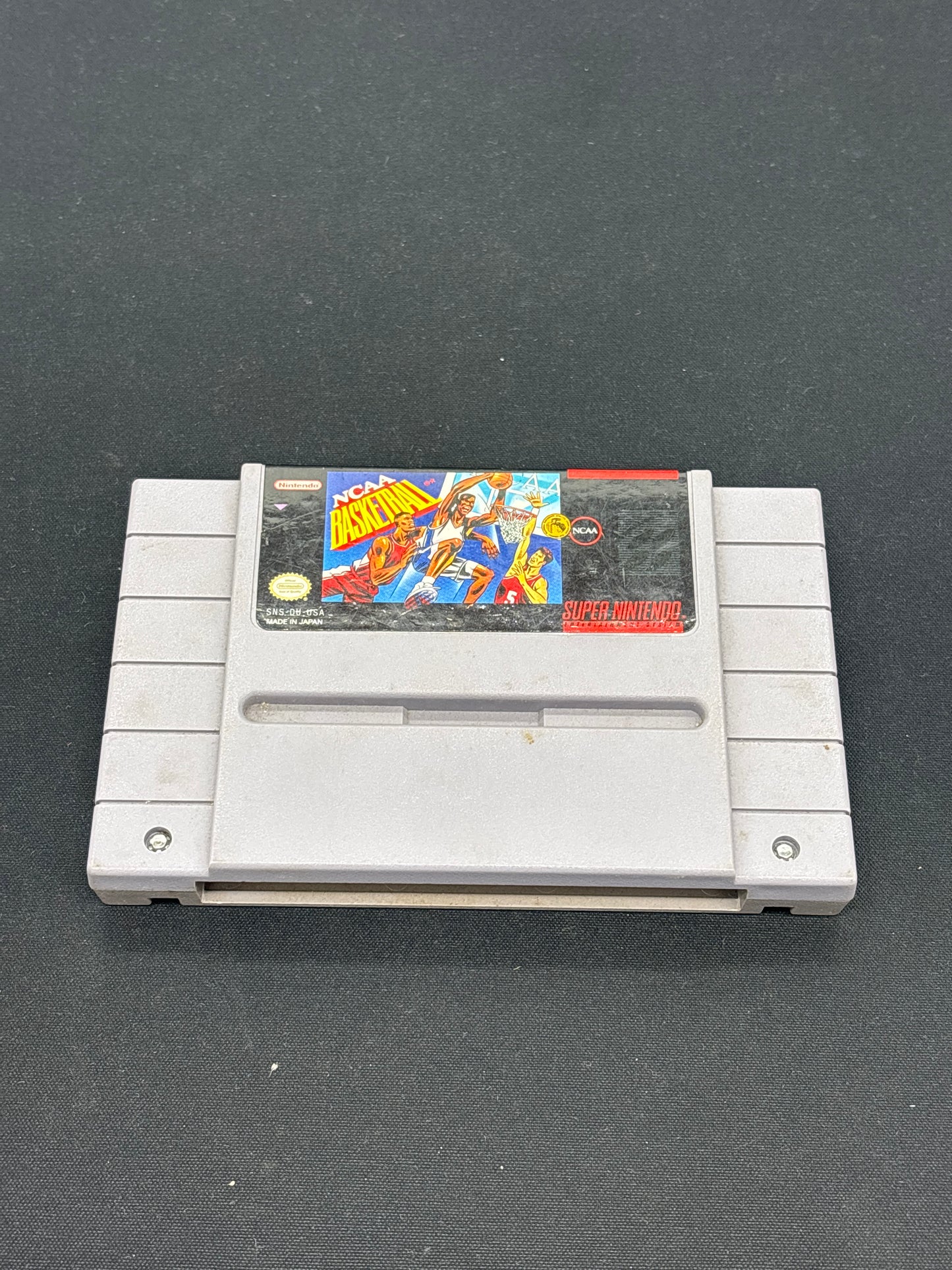 Auction Lot 76: SNES Video Game NCAA Basketball Loose