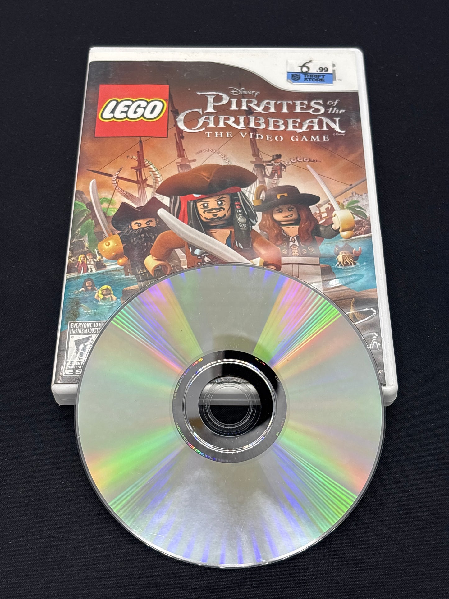 Auction Lot 129: Nintendo Wii Lego Pirates of the Caribbean Video Game