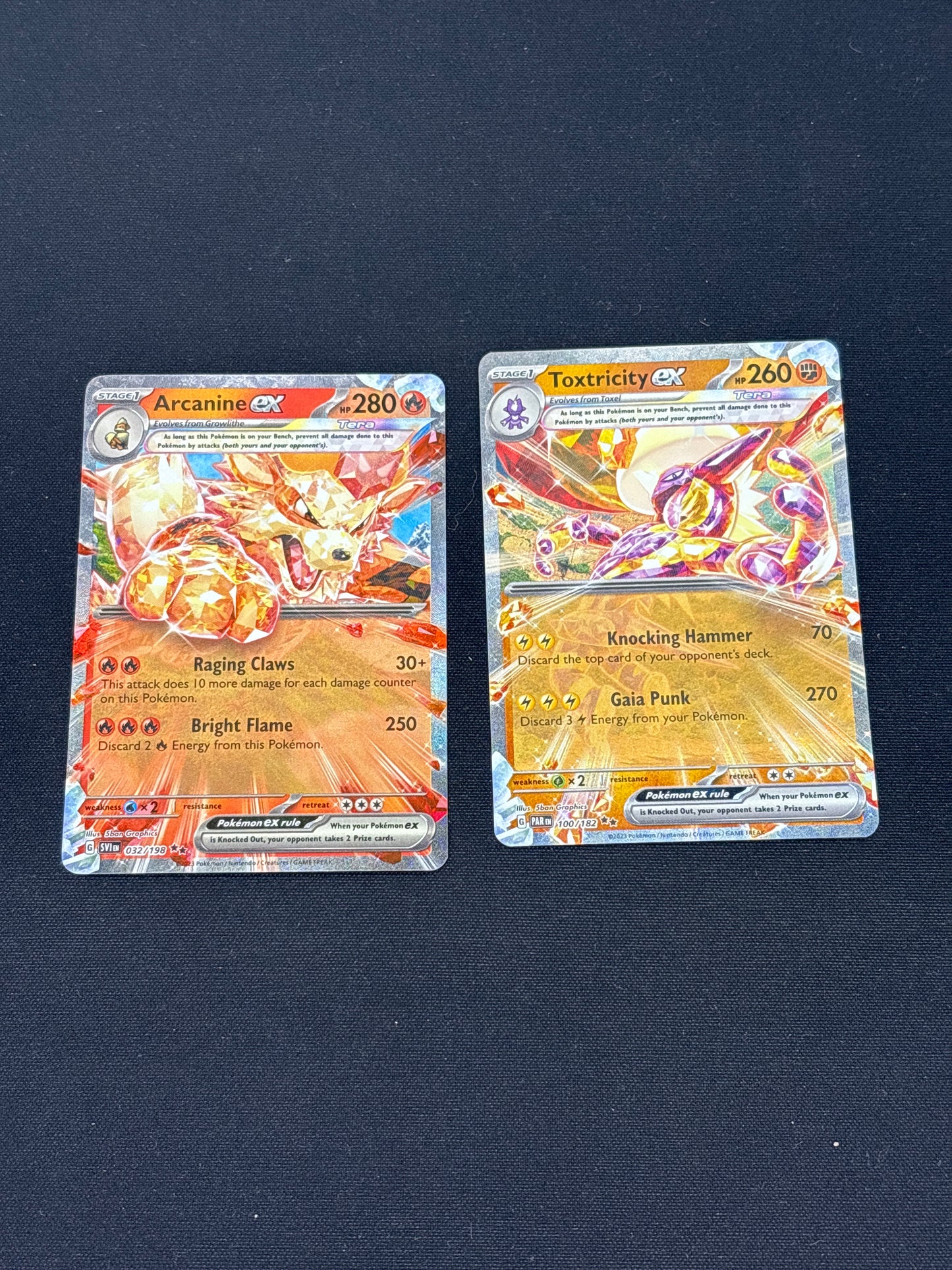 Auction Lot 231: Pokemon Cards SV EX Lot Conditions Vary