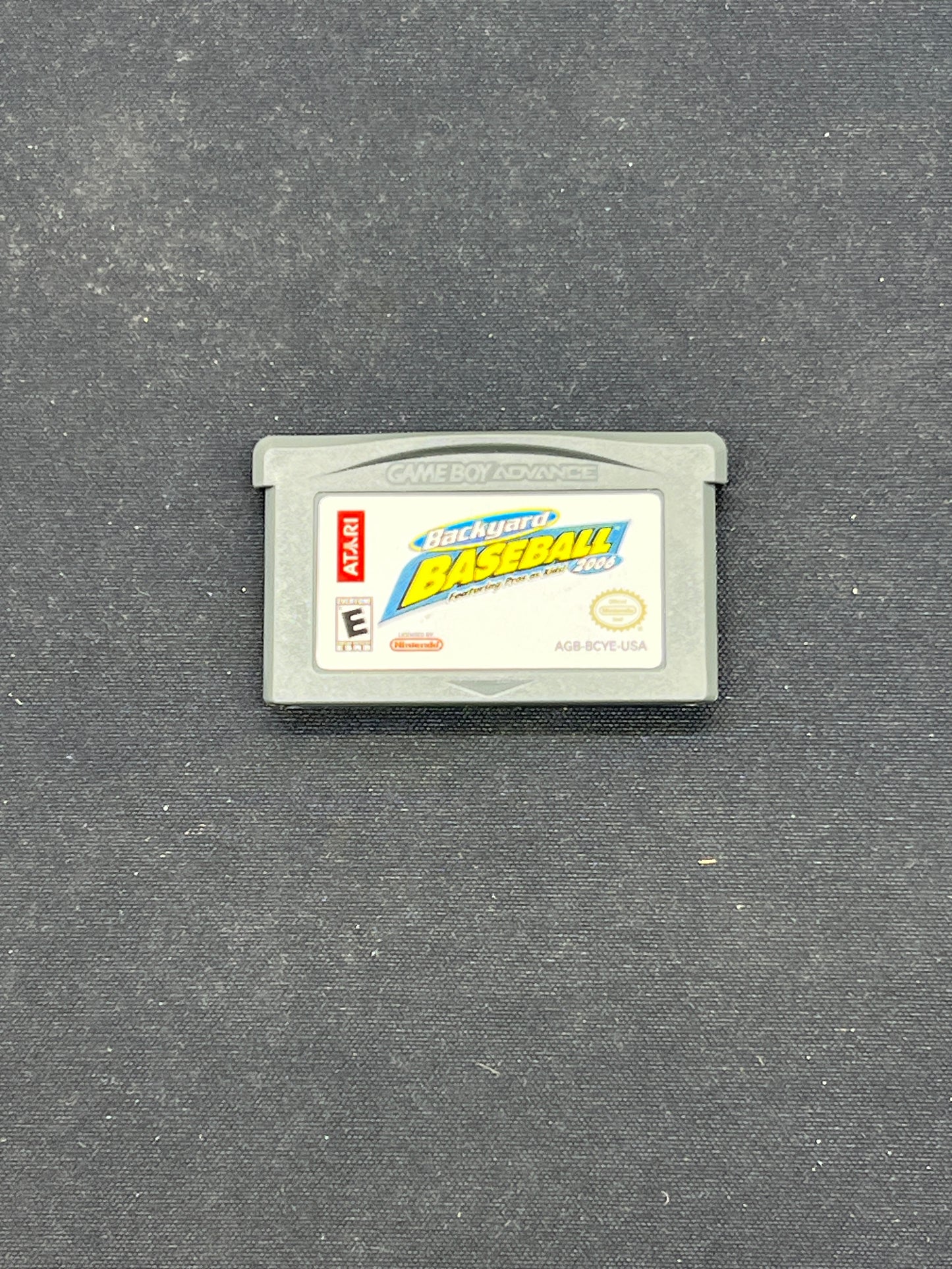 Auction Lot 206: Gameboy Advance Backyard Baseball Cartridge Only