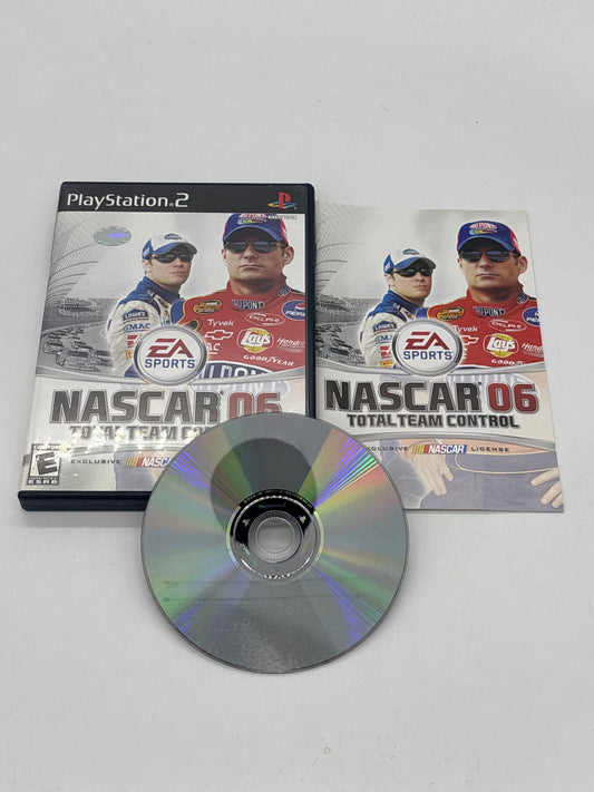 Auction Lot 105: Nascar 06 Video Game Playstation 2 CIB