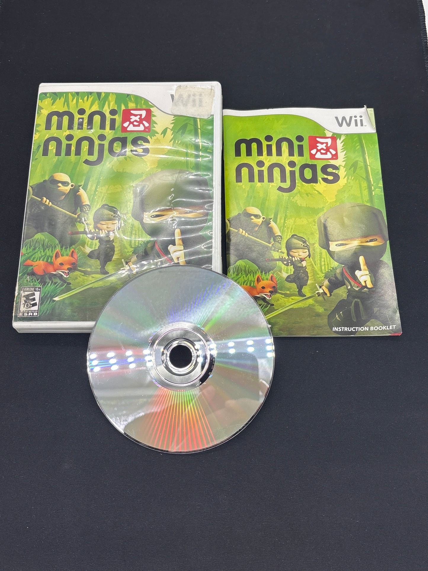 Auction Lot 202: Mini Ninjas Video Game Nintendo Wii CIB