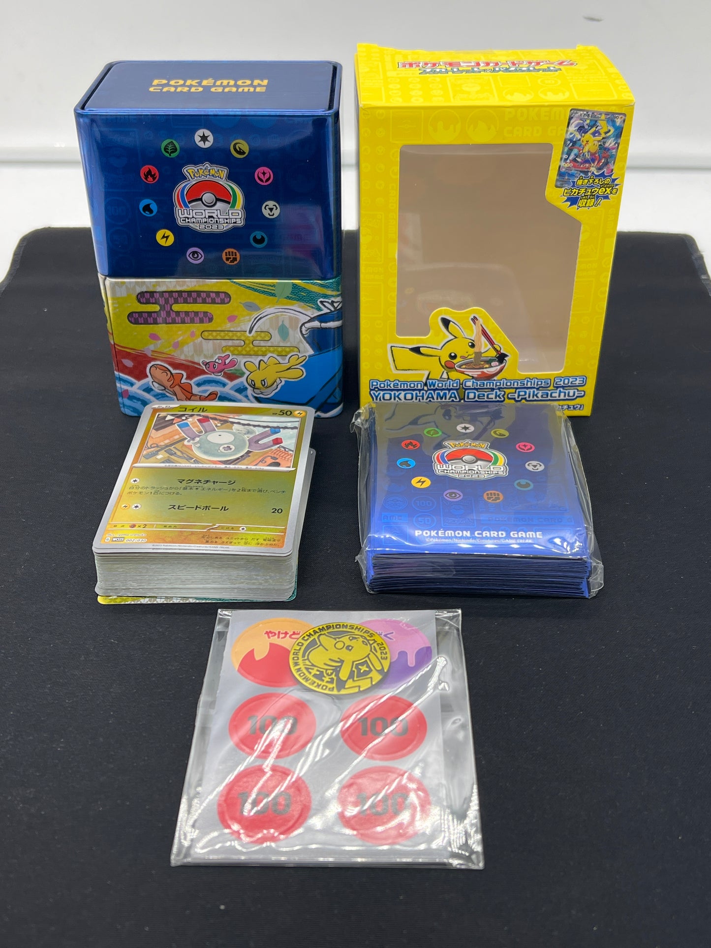 Auction Lot 446: Pokemon Cards Yokohama Deck Box World Champions 2023 (No Promo)