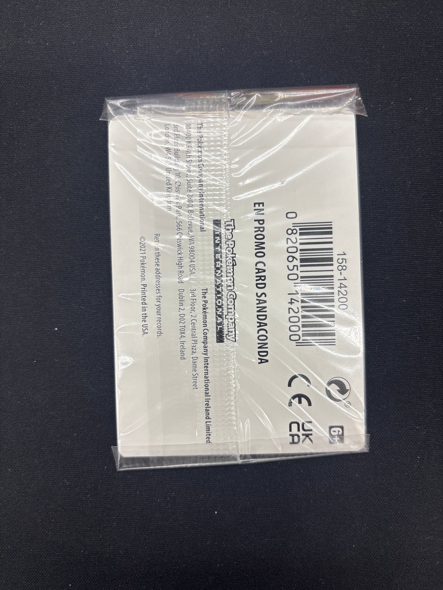 Auction Lot 415: Pokemon Card Sandaconda EB Games Sealed SWSH Promo Conditions Vary
