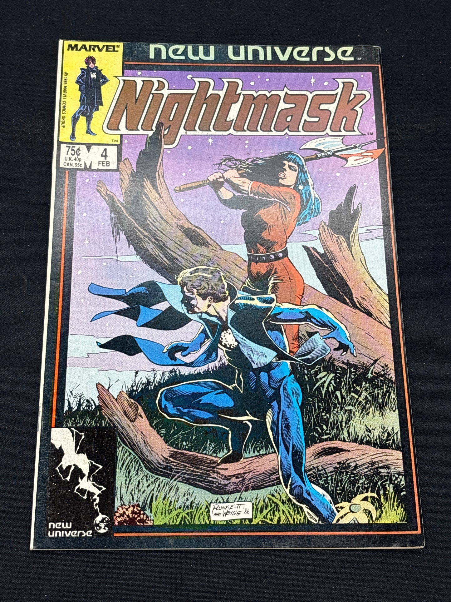 Auction Lot 91: Marvel Comics Nightmask Issue 4 Comic Book