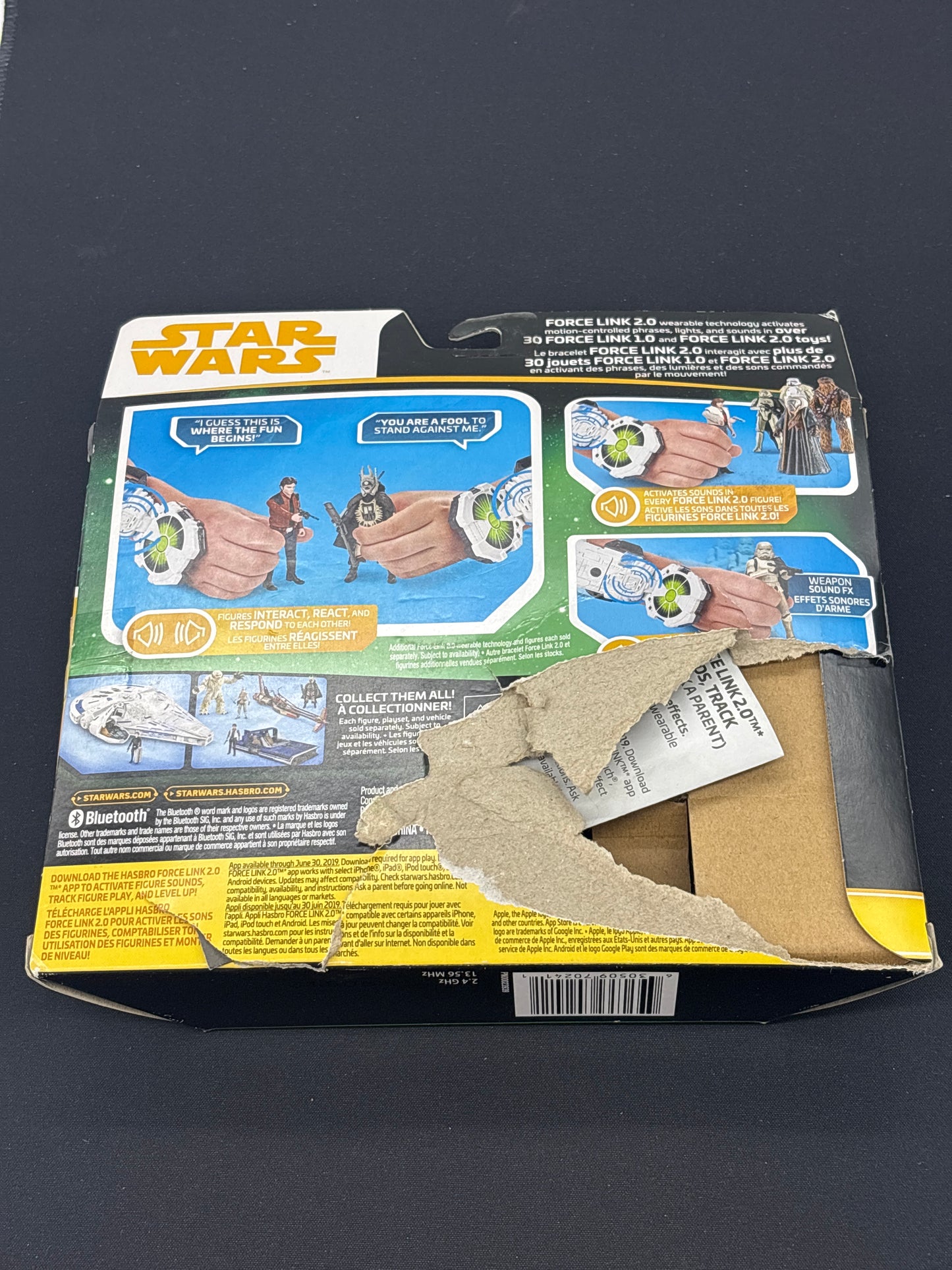 Auction Lot 90: Star Wars Force Link 2.0 Starter Kit With Figure
