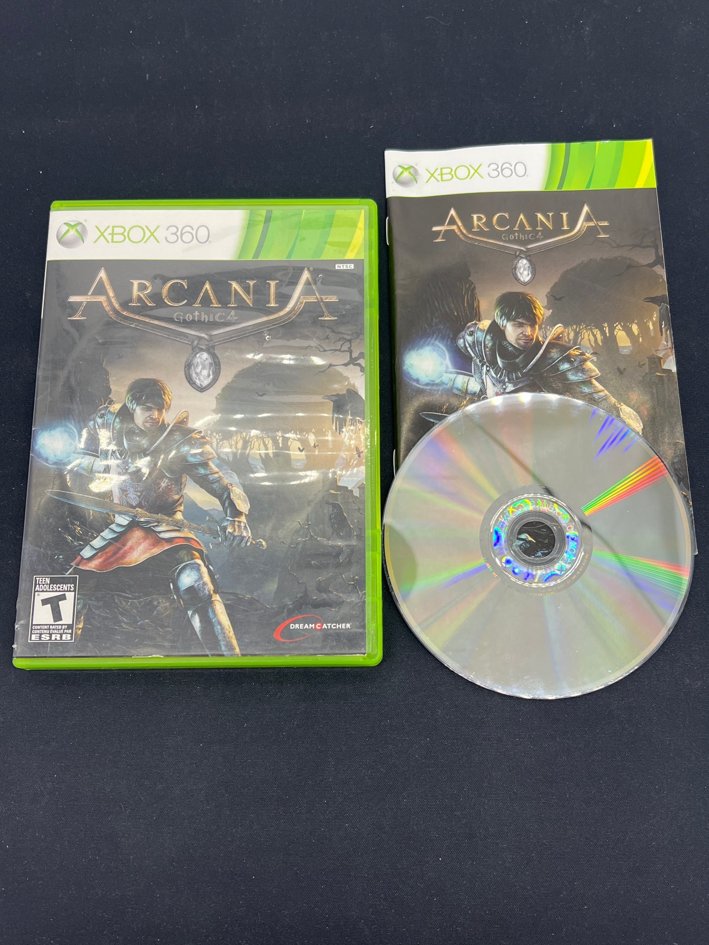 Auction Lot 132: XBOX 360 Video Game Arcania CIB