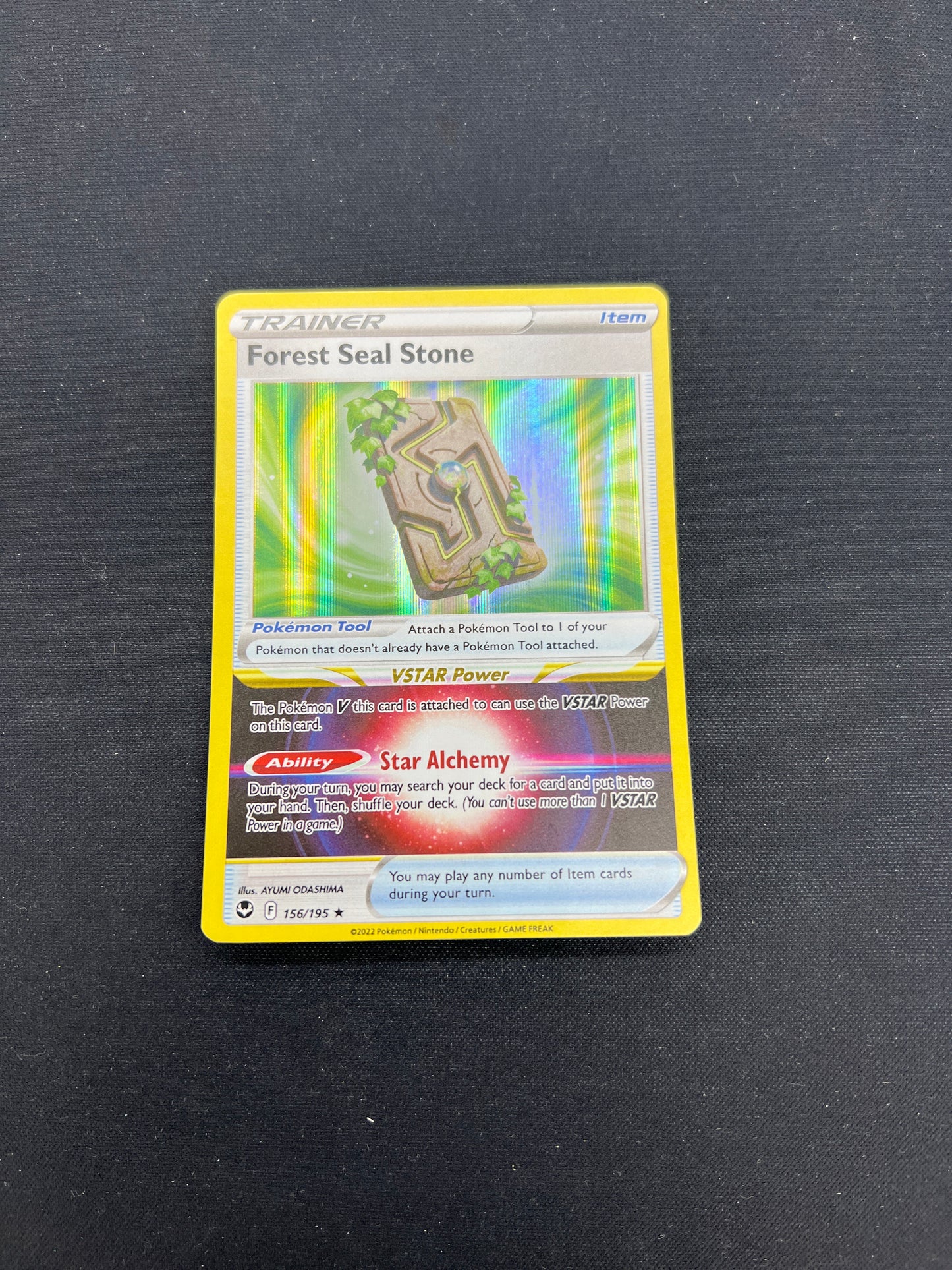 Auction Lot 365: Pokemon Cards Forest Seal Stone Silver Tempest Conditions Vary