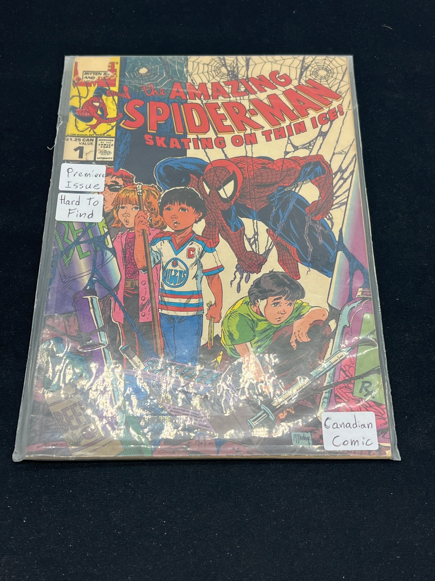Auction Lot 126: Marvel Comics The Amazing Spider-Man Skating on Thin Ice Issue 1