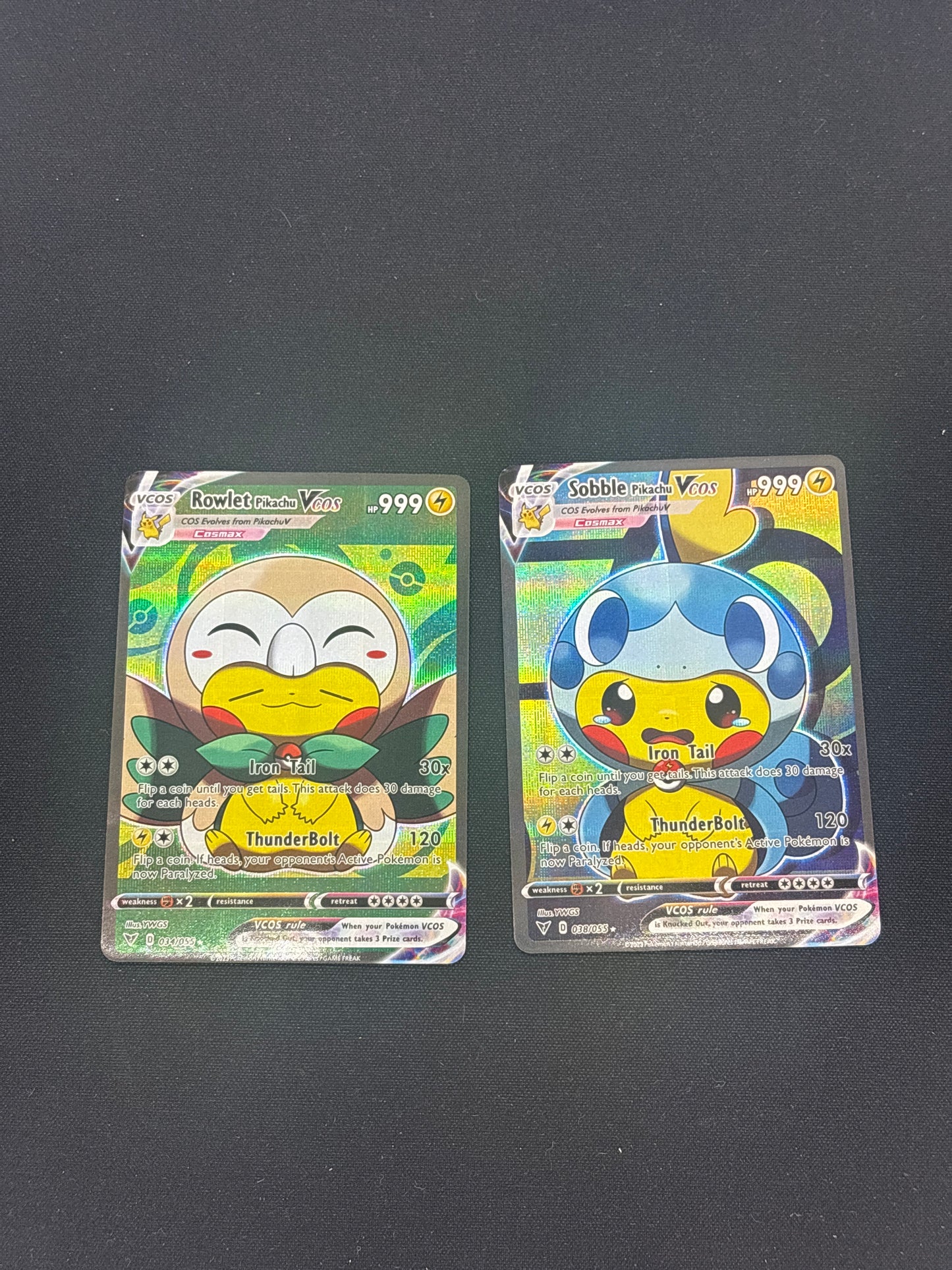 Auction Lot 145: Pokemon Cards (CUSTOM) Pikachu Ponchos Conditions Vary