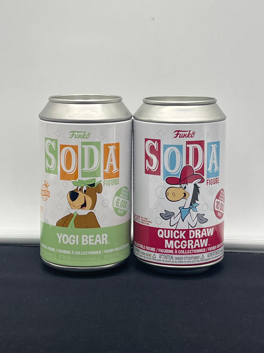 Auction Lot 80: Funko Soda Lot of 2 Yogi Bear Quick Draw Mcgraw