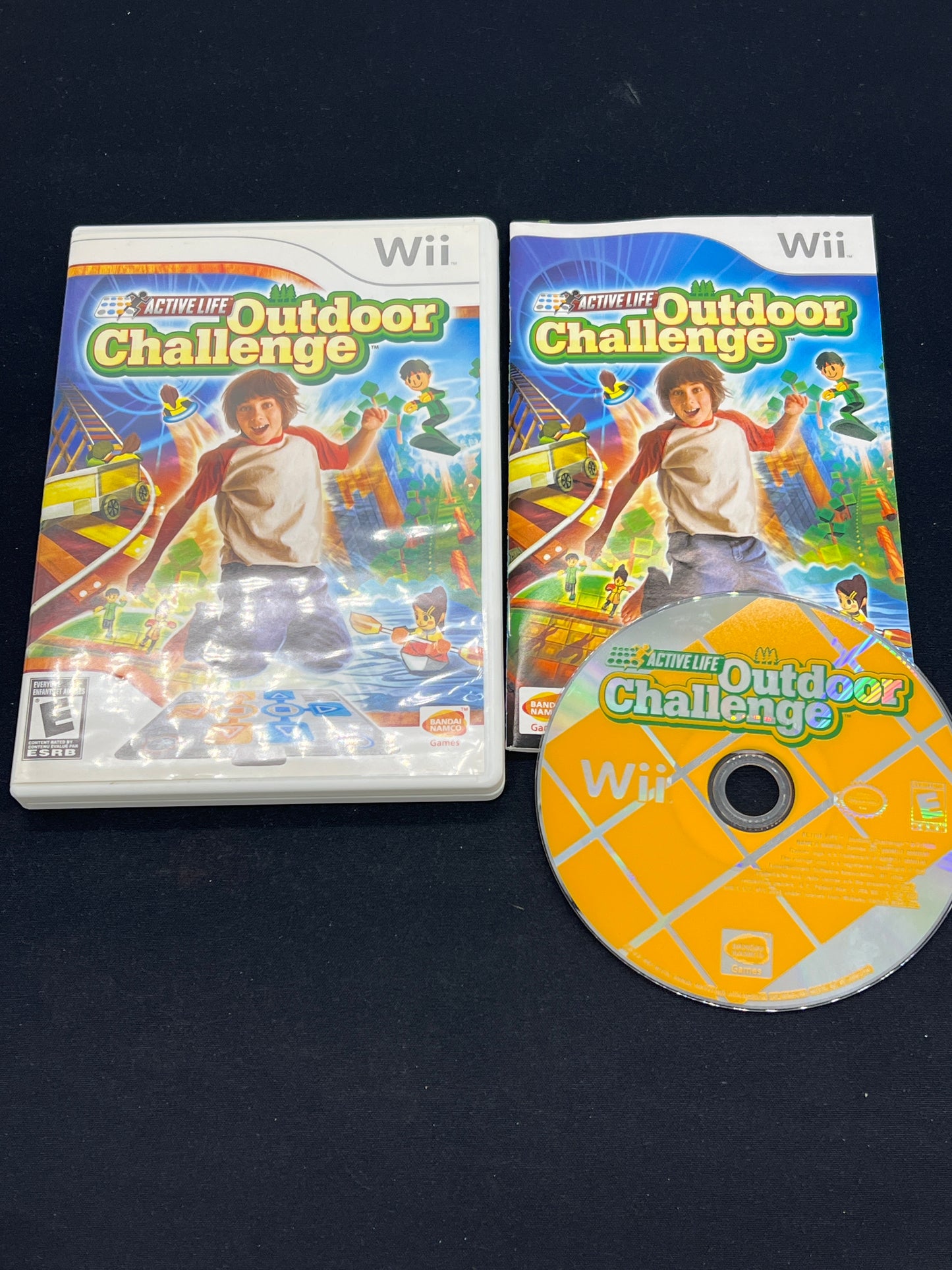 Auction Lot 155: Nintendo WII Active Life Outdoor Challenge CIB