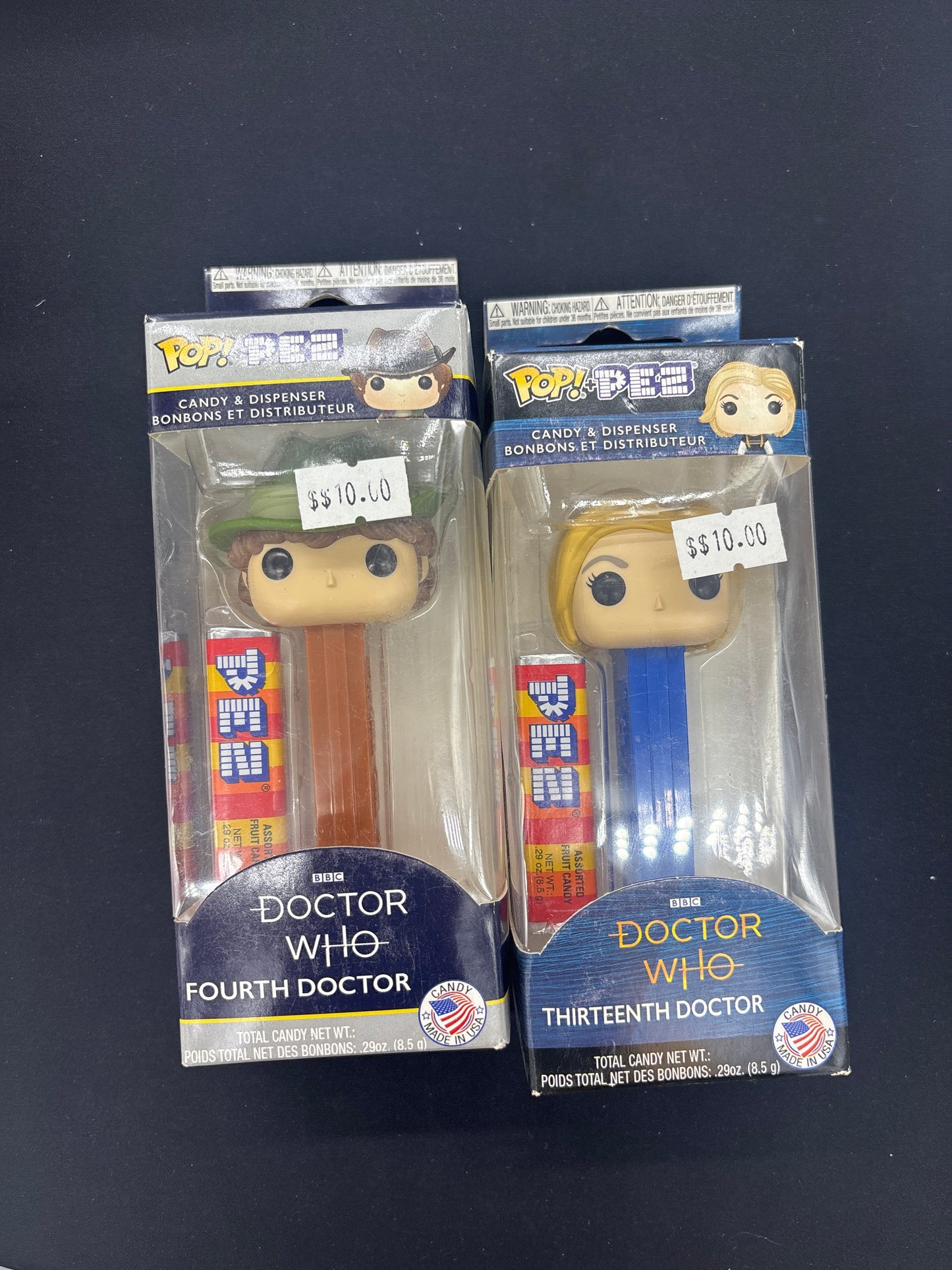 Auction Lot 46: Pop PEZ Dispensers Collectibles Doctor Who Themed Lot 1
