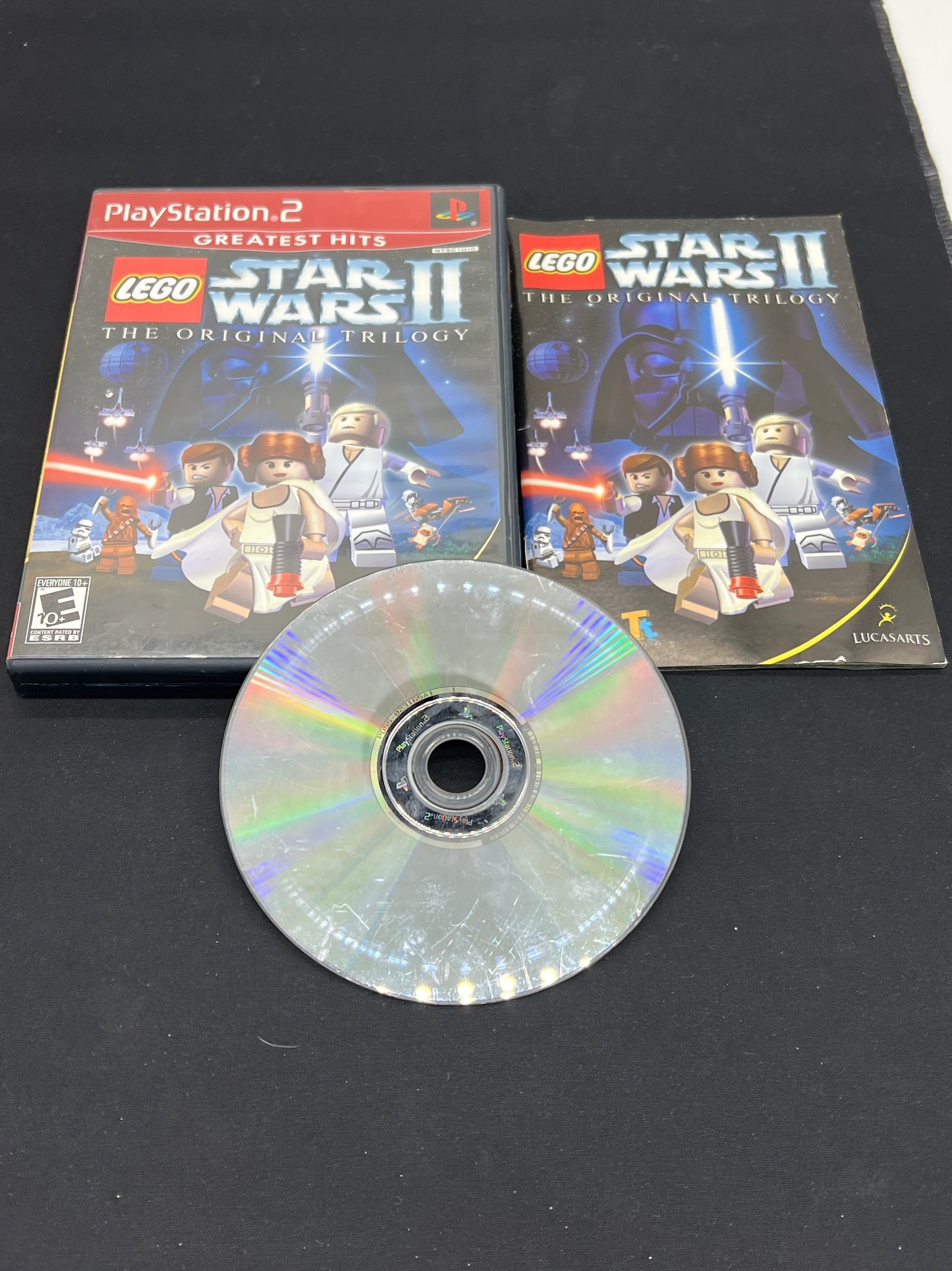 Auction Lot 158: Playstation2 LEGO Star Wars II The Original Trilogy CIB