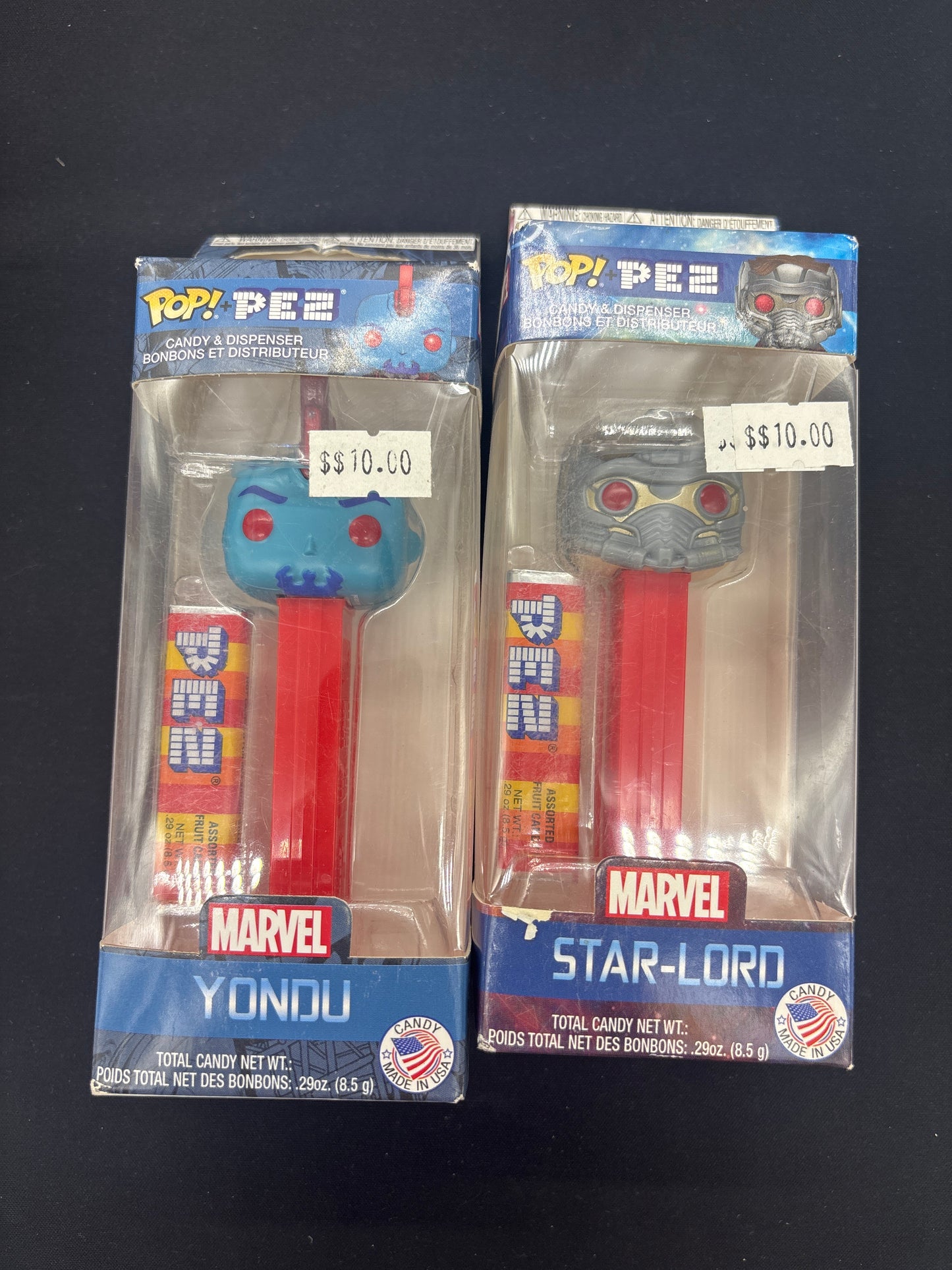 Auction Lot 45: Pop PEZ Dispensers Collectibles Marvel Themed Lot 6