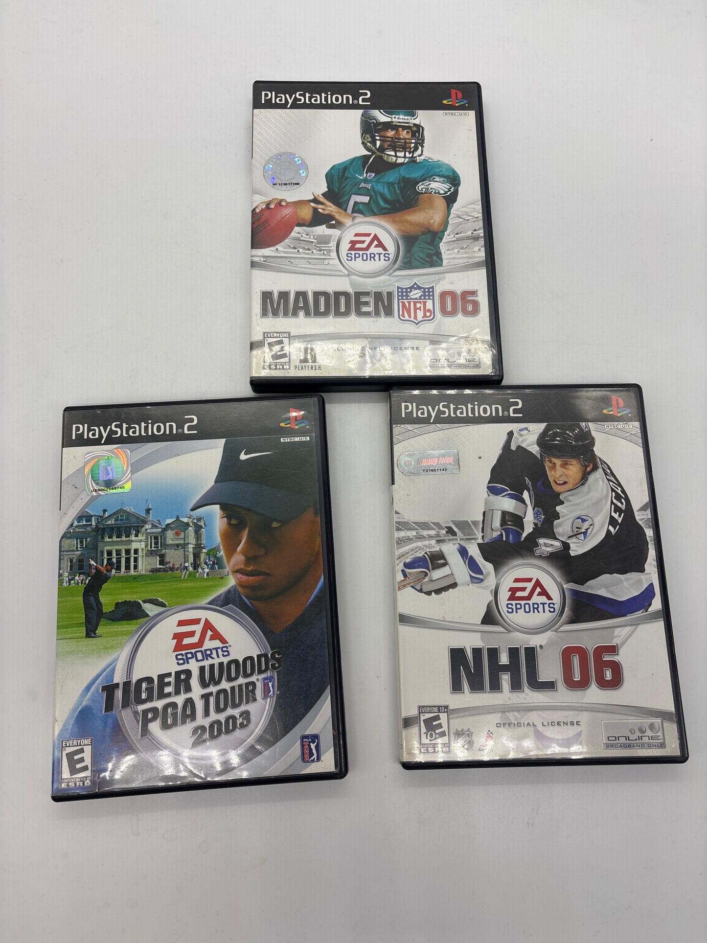 Auction Lot 148: PlayStation 2 Sports Video Game Lot 2 CIB