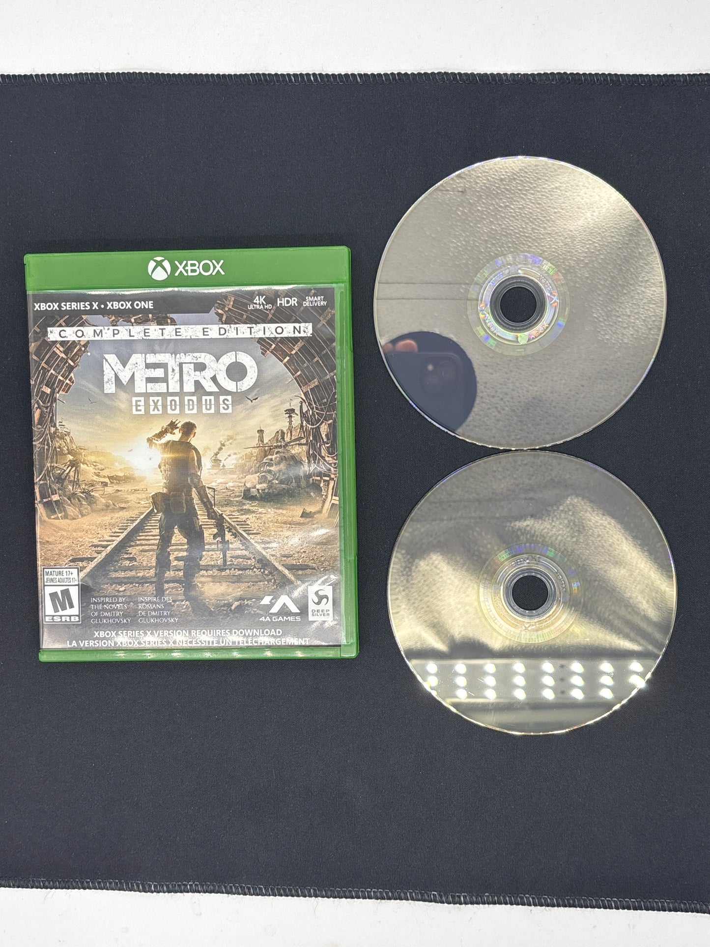 Auction Lot 364: Metro Exodus Video Game XBOX One CIB