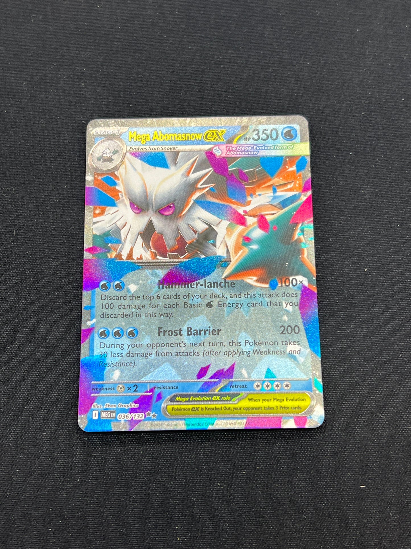 Auction Lot 361: Pokemon Cards Mega Abomasnow EX Mega Evolutions Conditions Vary