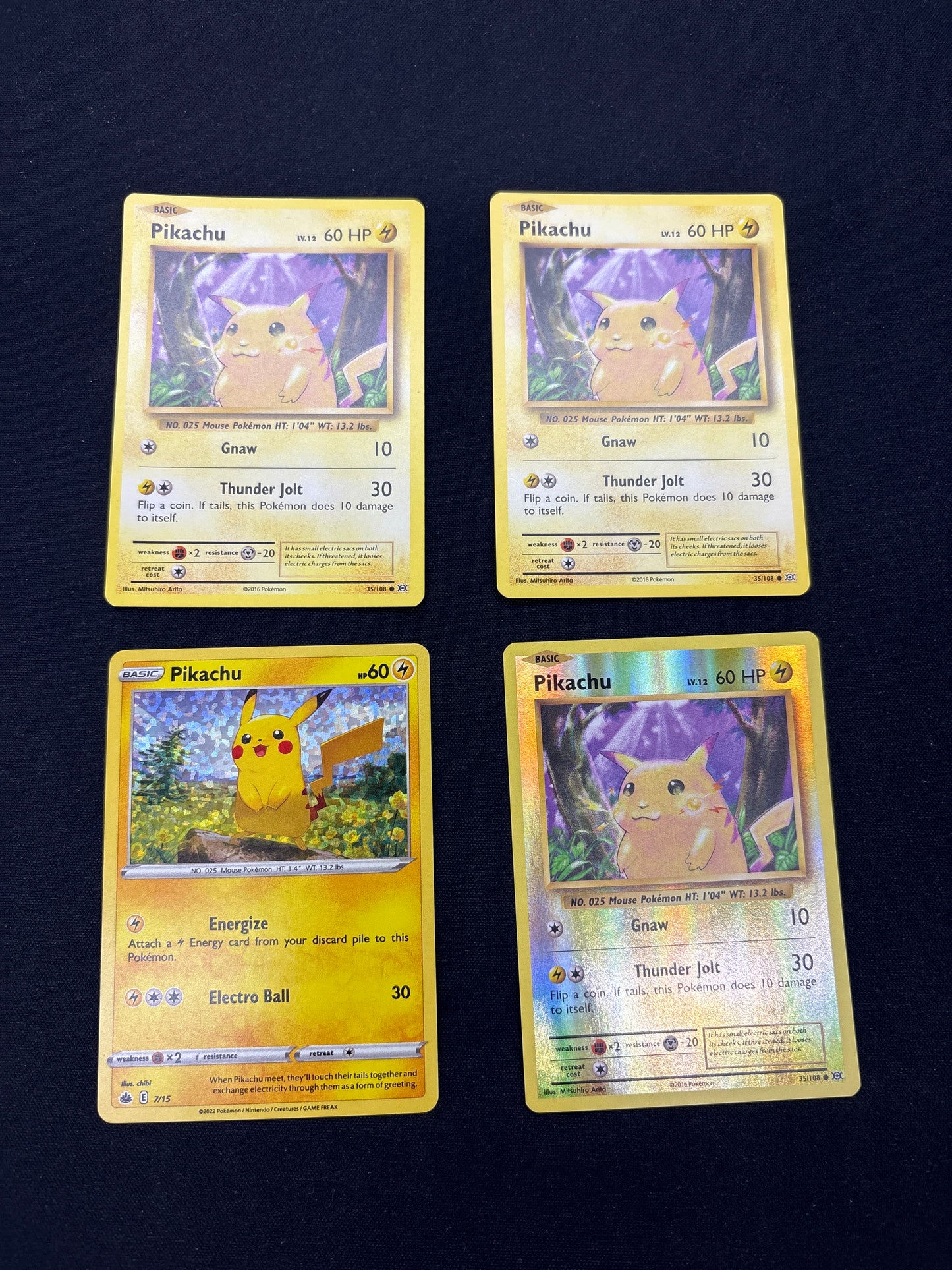 Auction Lot 40: Pikachu Card Lot 1 Conditions Vary