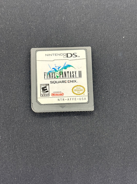 Auction Lot 100: Nintendo DS Final Fantasy III Loose