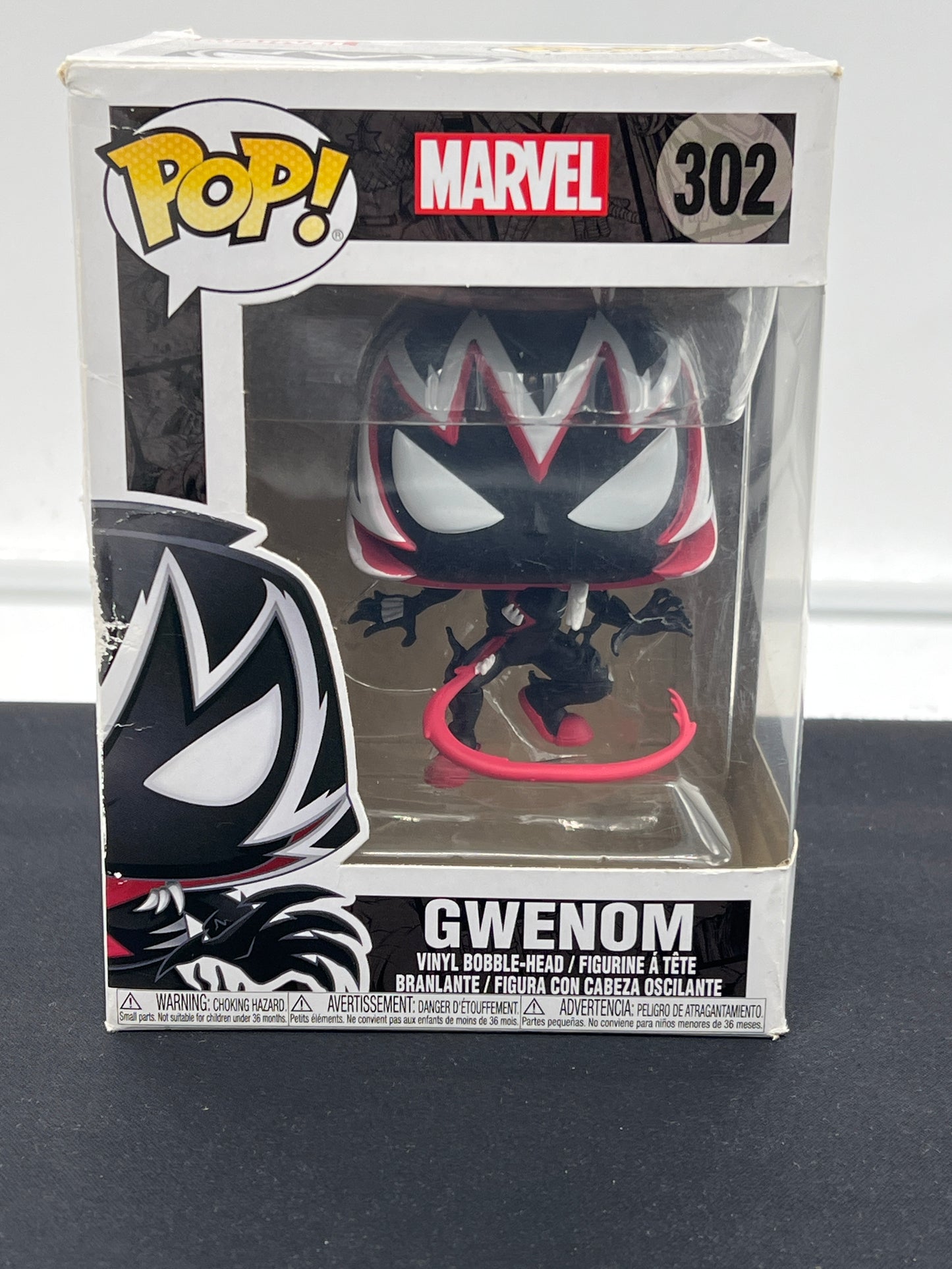 Auction Lot 148: Funko POP #302 Marvel Gwenom Figure