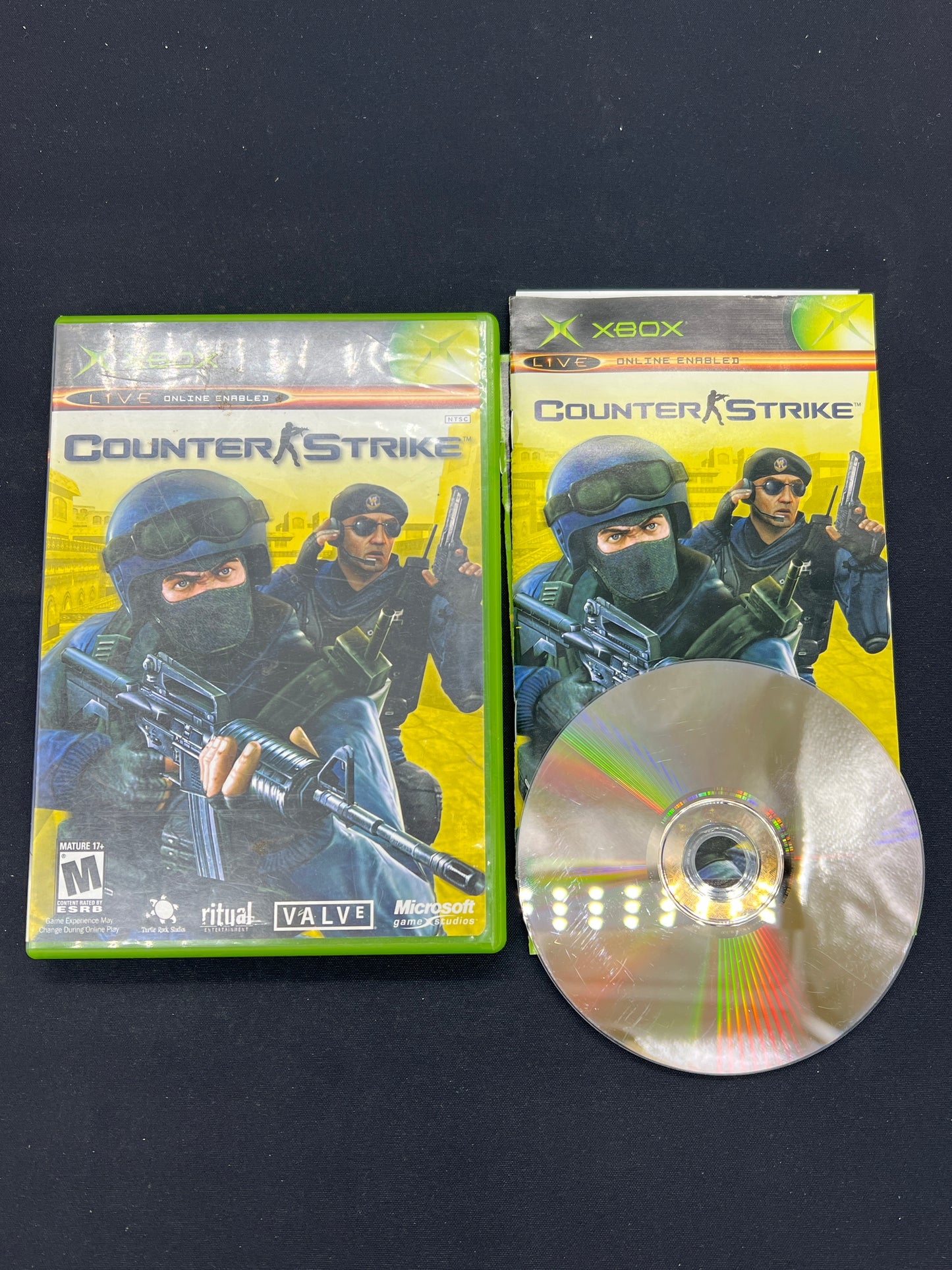 Auction Lot 334: XBOX Counter Strike CIB