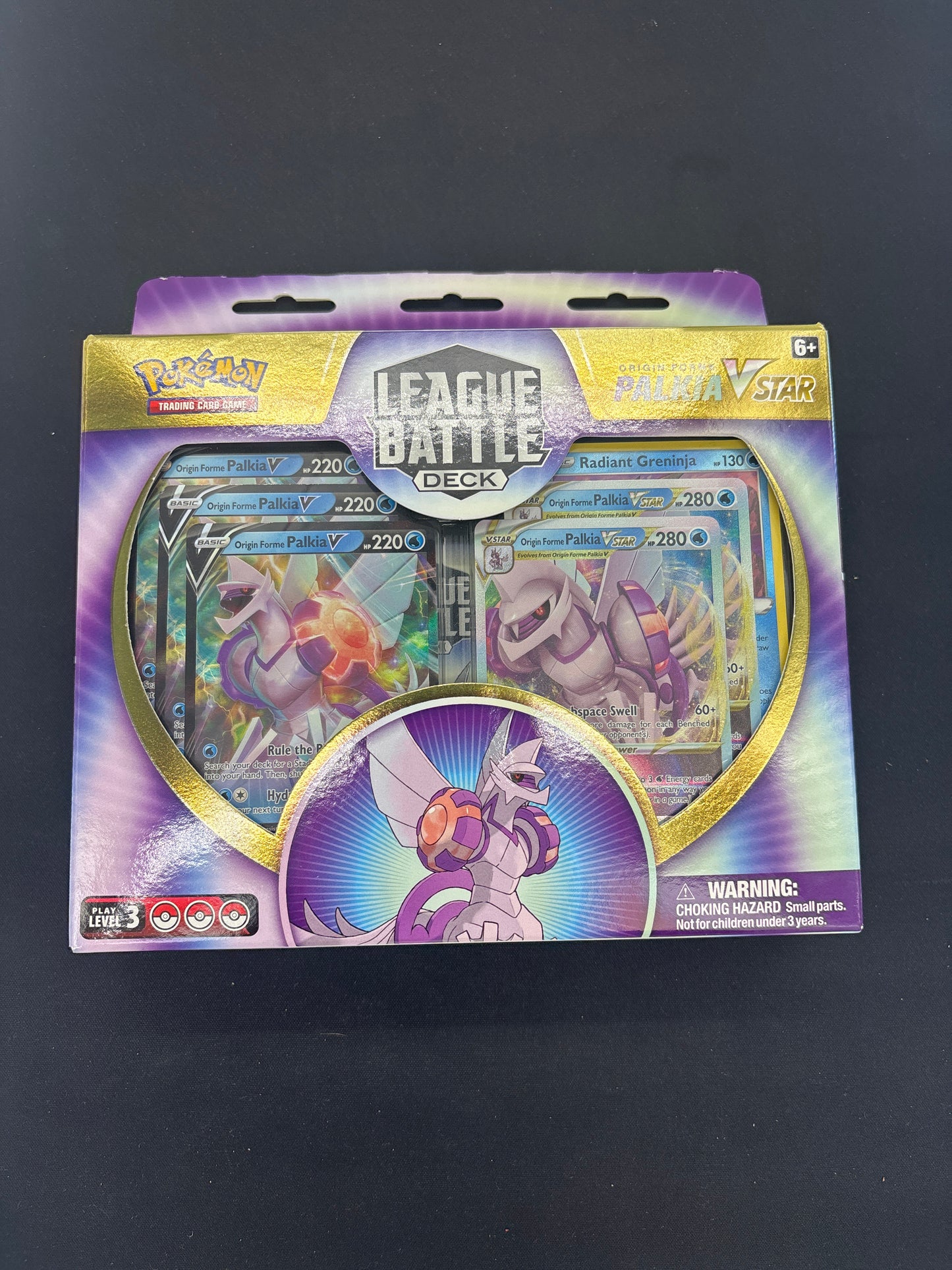 Auction Lot 117: Pokemon Origin Forme Palkia Vstar League Battle Deck Sealed