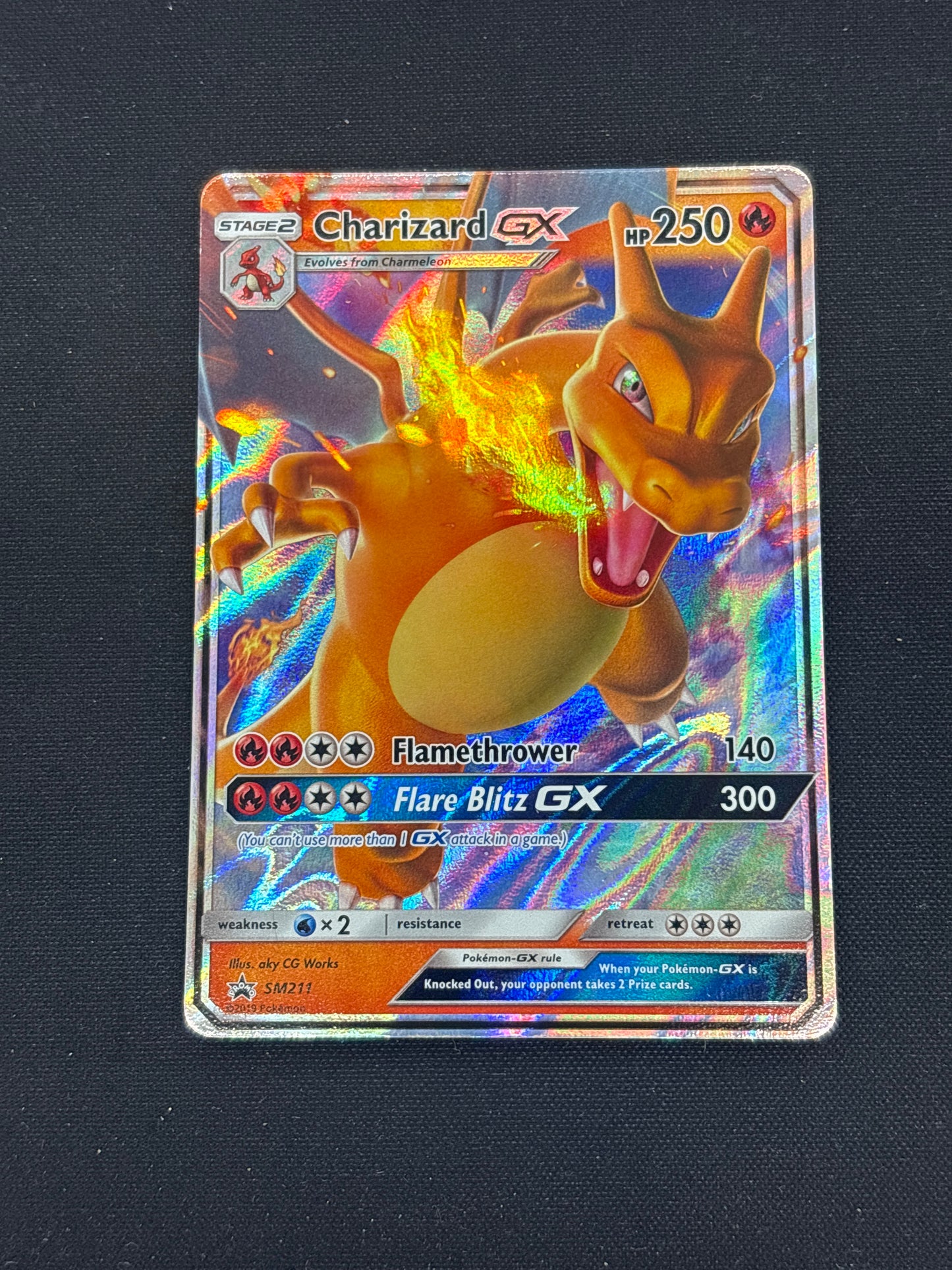 Auction Lot 379: Pokemon Cards Charizard Hidden Fates Tin Promo Card Condition Vary
