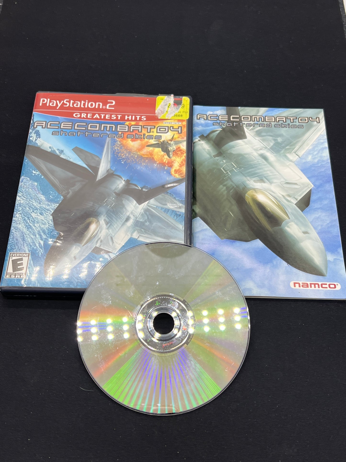 Auction Lot 166: Playstation2 Ace Combat 04 Shattered Skies CIB