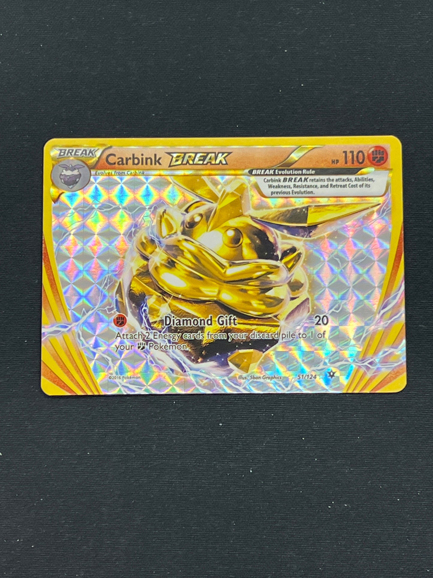 Auction Lot 136: Pokemon Cards Carbink Break Condition Vary