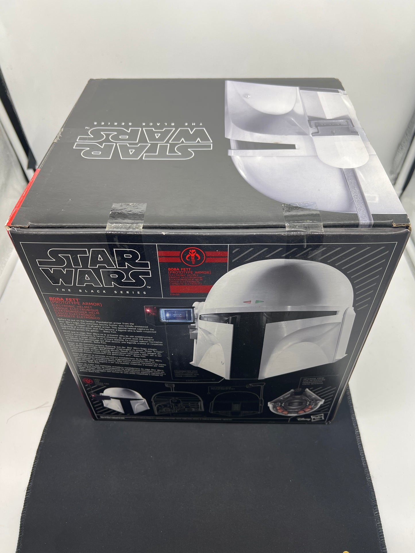 Auction Lot 2: Star Wars Black Series Boba Fett Helmet Sealed